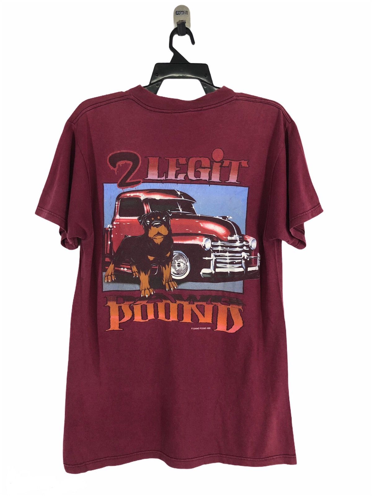 Vintage Vintage 1996 DAWG POUND 2 Legit Tee Mens XL Size US M / EU 48-50 / 2 - 1 Thumbnail