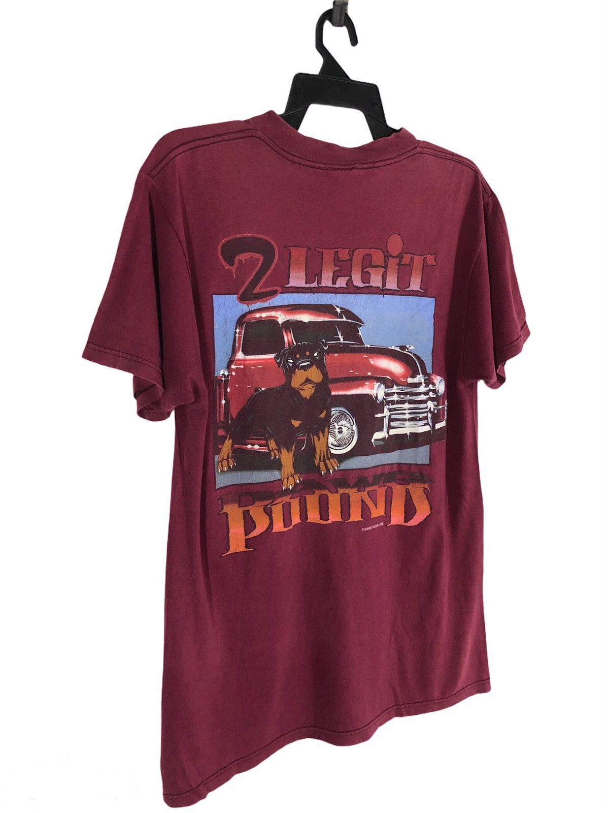 Vintage Vintage 1996 DAWG POUND 2 Legit Tee Mens XL Size US M / EU 48-50 / 2 - 5 Thumbnail