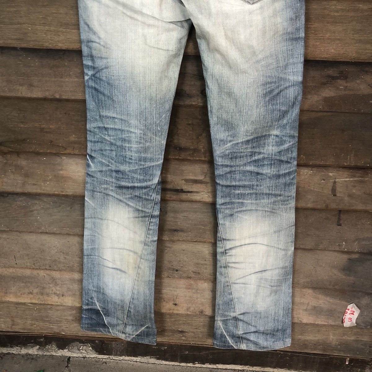 Tornado Mart Tornando Mart faded Blue Distressed Denim Pants #5098 Size US 32 / EU 48 - 11 Thumbnail