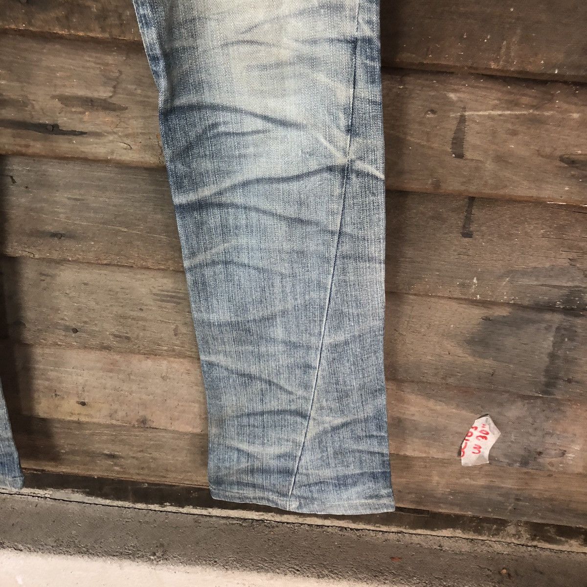 Tornado Mart Tornando Mart faded Blue Distressed Denim Pants #5098 Size US 32 / EU 48 - 7 Thumbnail