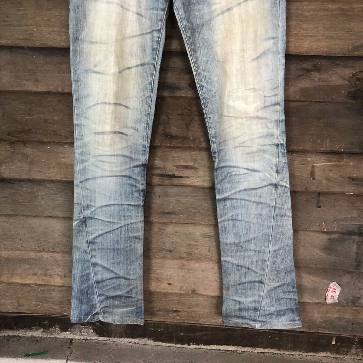 Tornado Mart Tornando Mart faded Blue Distressed Denim Pants #5098 Size US 32 / EU 48 - 3 Thumbnail