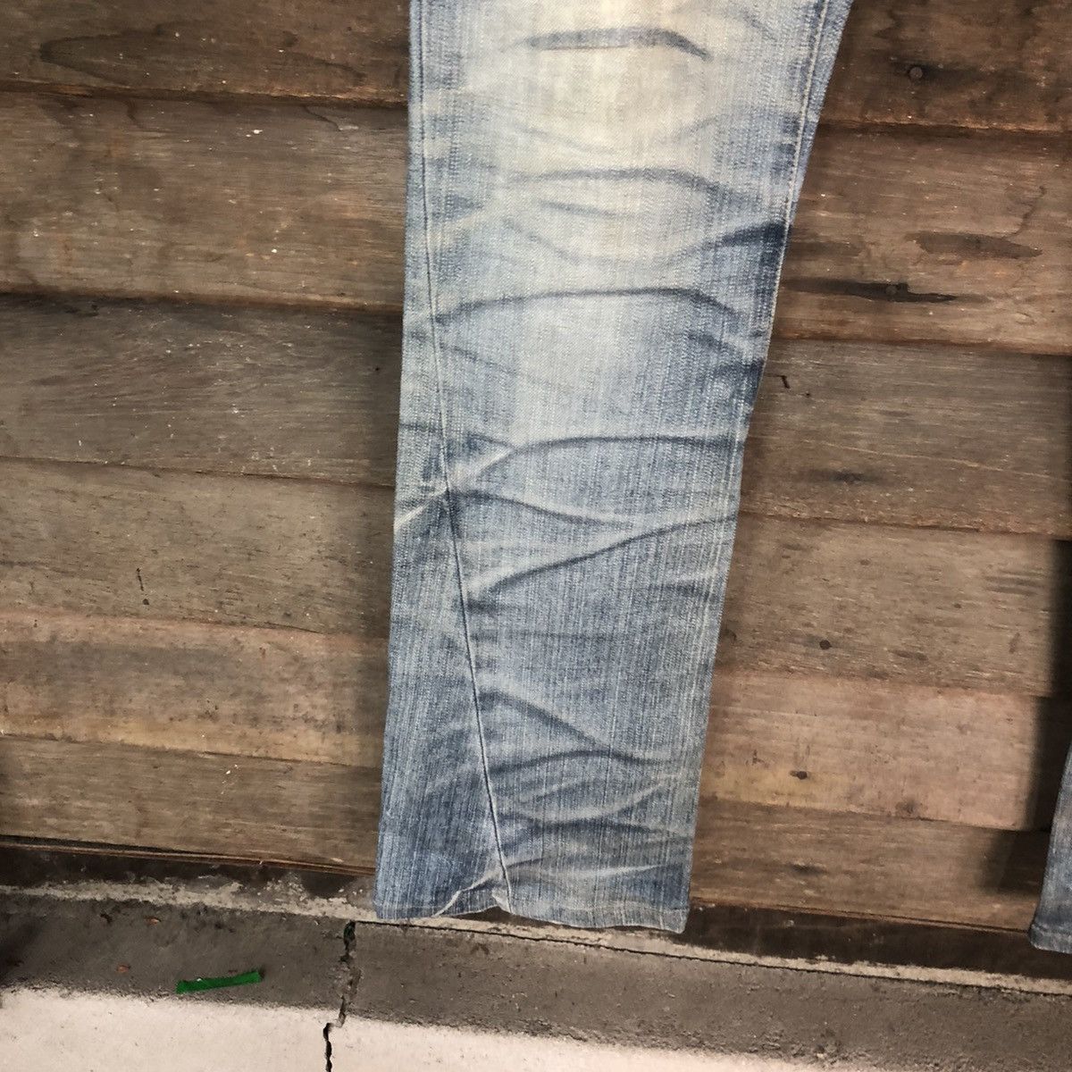 Tornado Mart Tornando Mart faded Blue Distressed Denim Pants #5098 Size US 32 / EU 48 - 6 Thumbnail