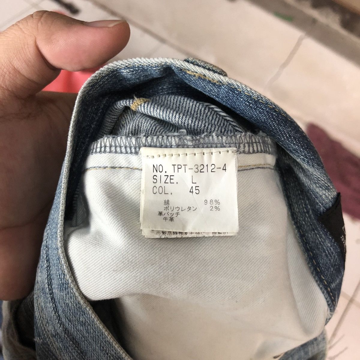 Tornado Mart Tornando Mart faded Blue Distressed Denim Pants #5098 Size US 32 / EU 48 - 17 Thumbnail