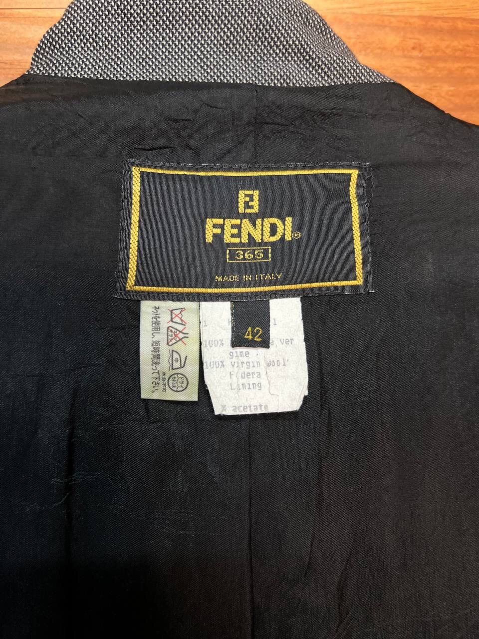 Fendi FENDI 365 WOMENS SUIT BLAZER MADE IN ITALY Size S / US 4 / IT 40 - 19 Thumbnail