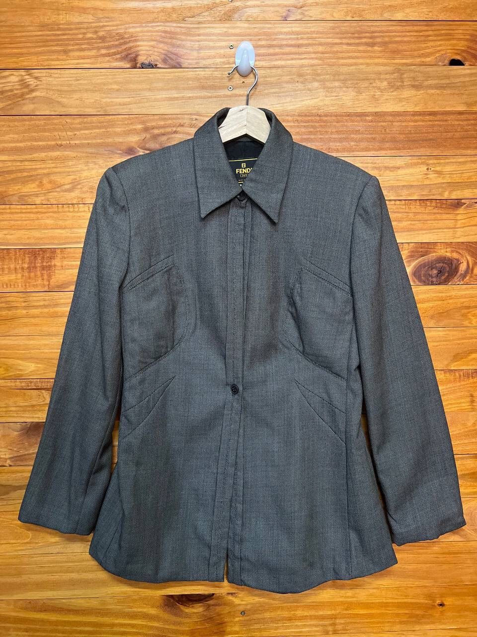 Fendi FENDI 365 WOMENS SUIT BLAZER MADE IN ITALY Size S / US 4 / IT 40 - 3 Thumbnail