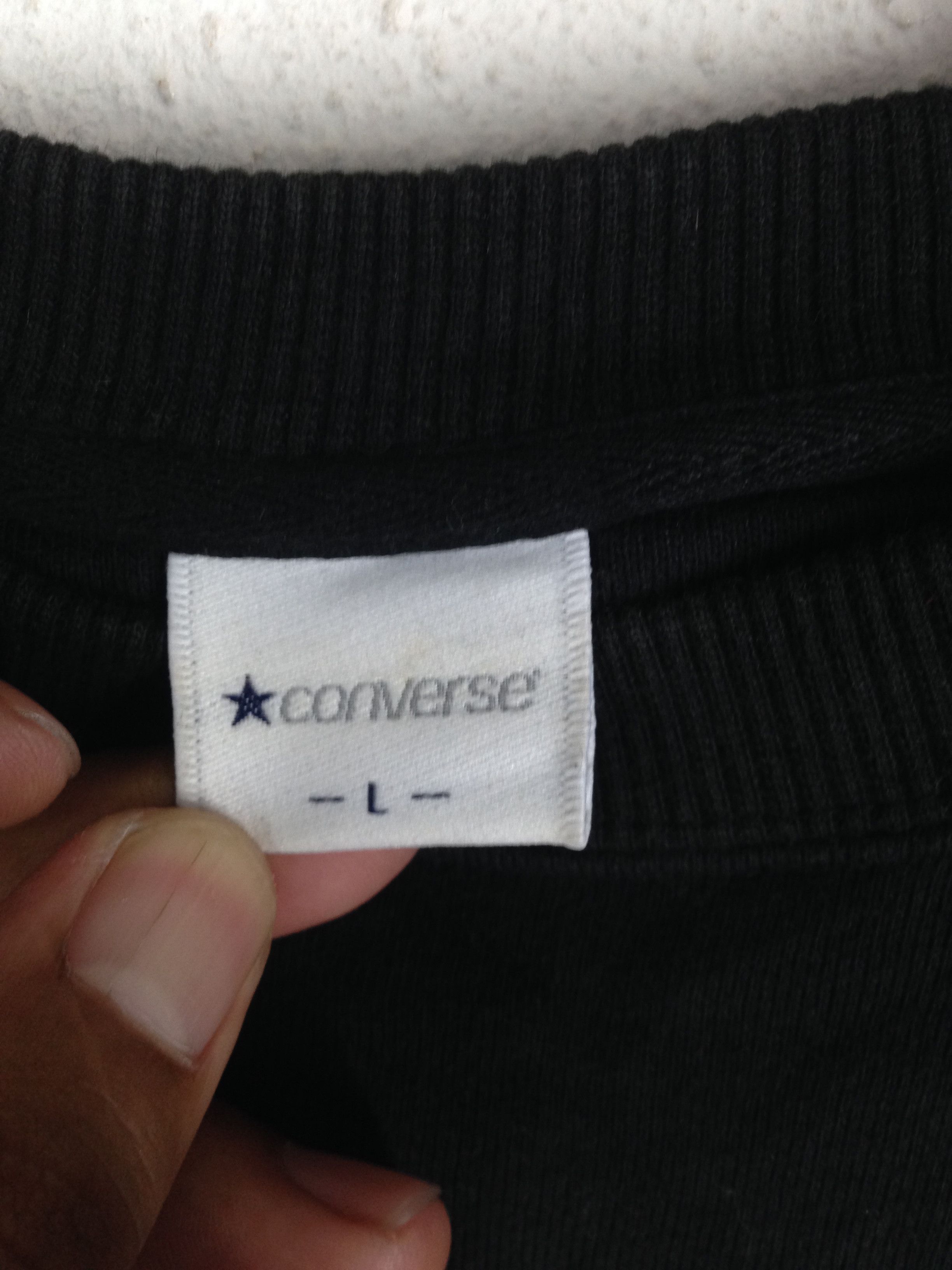 Converse × Vintage Vintage CONVERSE Big Logo Embroidery Sweatshirt Large Size Size US L / EU 52-54 / 3 - 4 Thumbnail