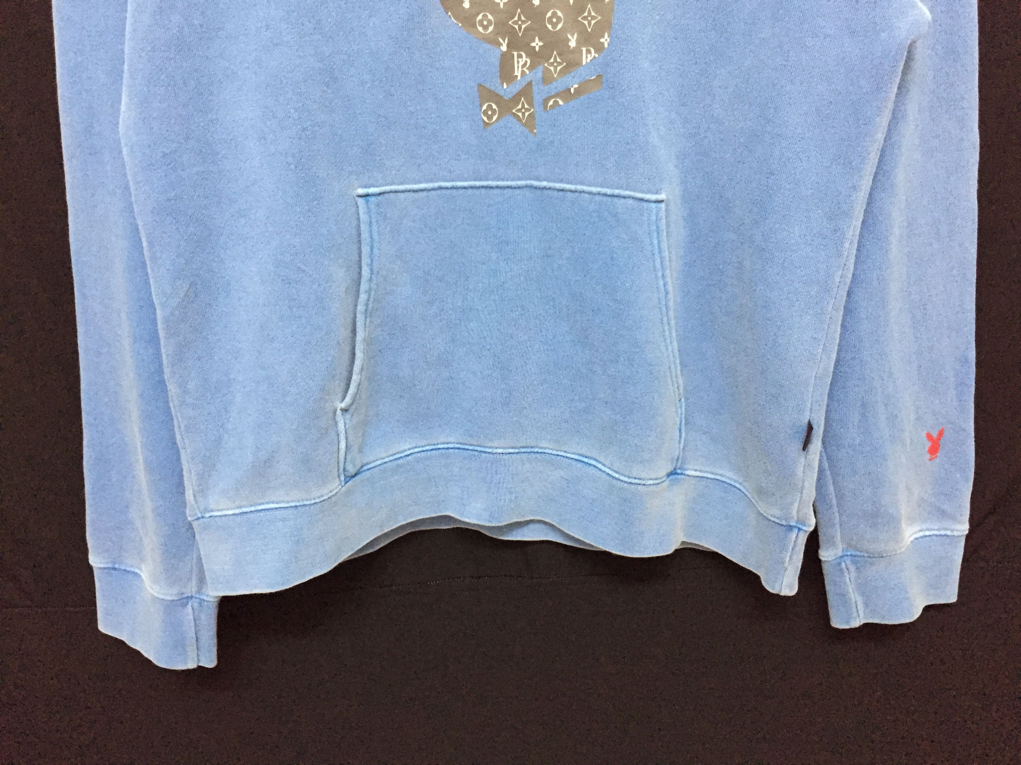 Playboy 90's PlayBoy LV monogram logo hoodie Size M / US 6-8 / IT 42-44 - 6 Thumbnail