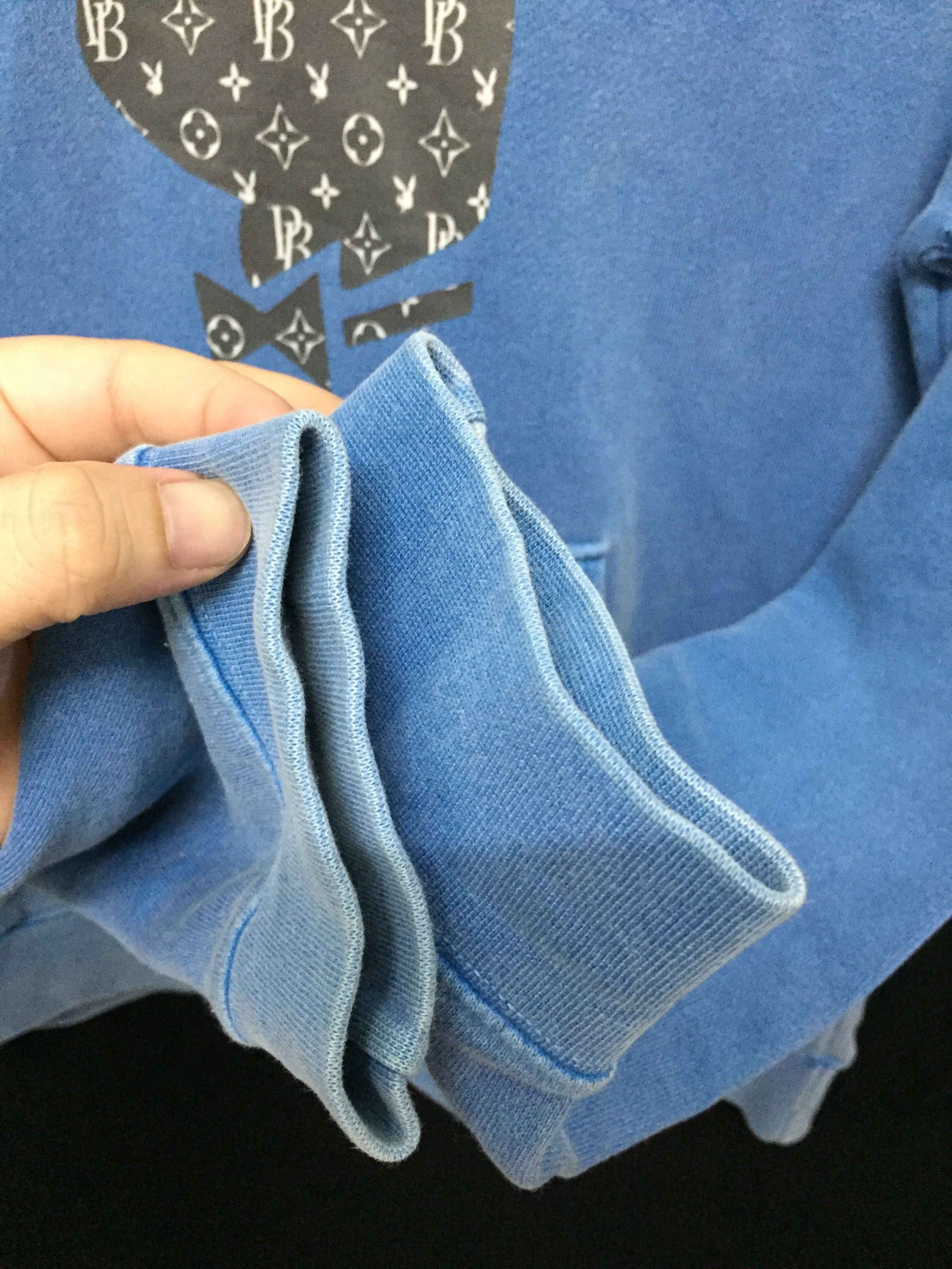 Playboy 90's PlayBoy LV monogram logo hoodie Size M / US 6-8 / IT 42-44 - 9 Thumbnail