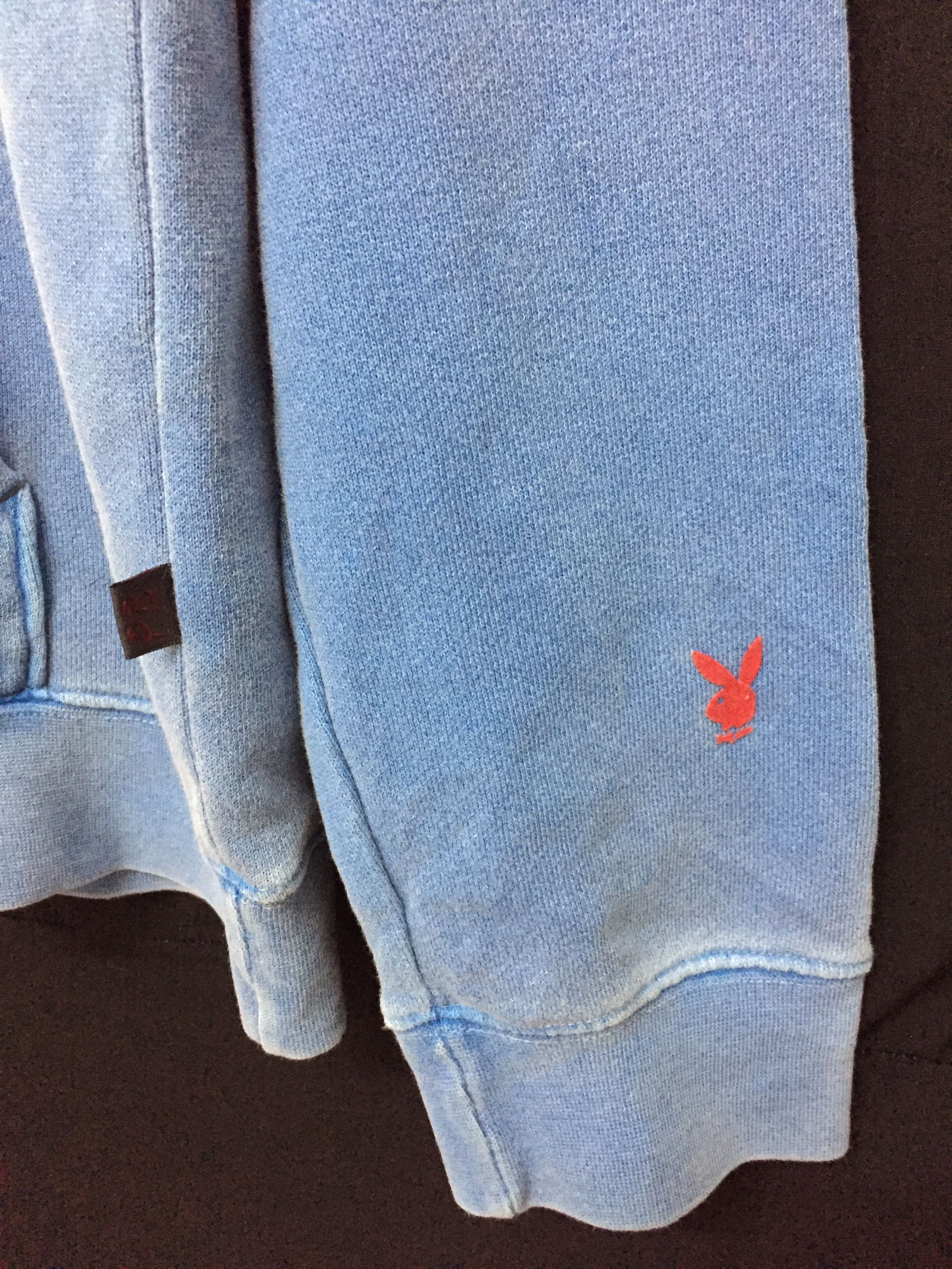 Playboy 90's PlayBoy LV monogram logo hoodie Size M / US 6-8 / IT 42-44 - 8 Thumbnail