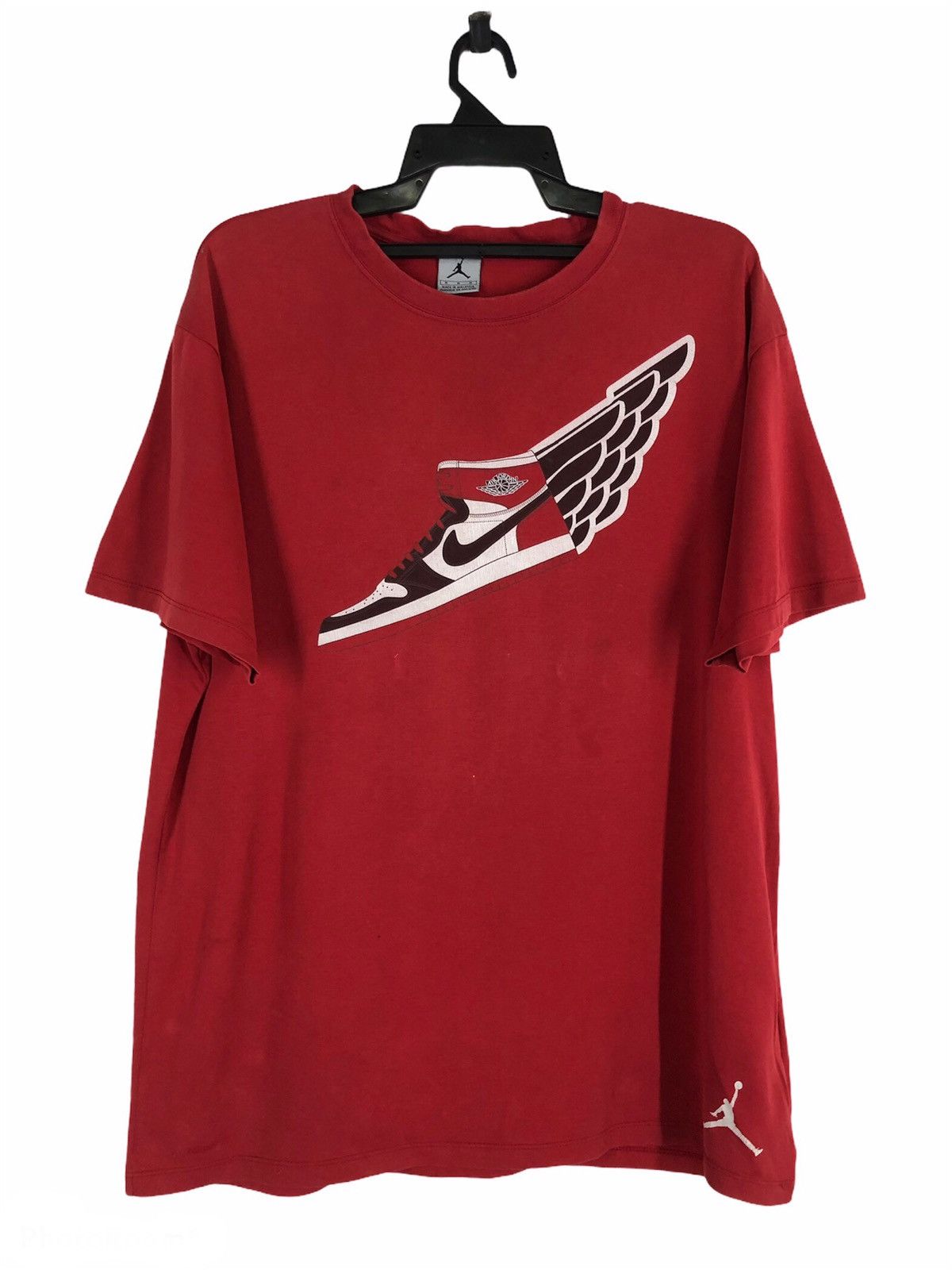 Jordan Brand × Nike × Vintage Vintage Nike air Jordan shoe wing big logo Size US M / EU 48-50 / 2 - 1 Thumbnail
