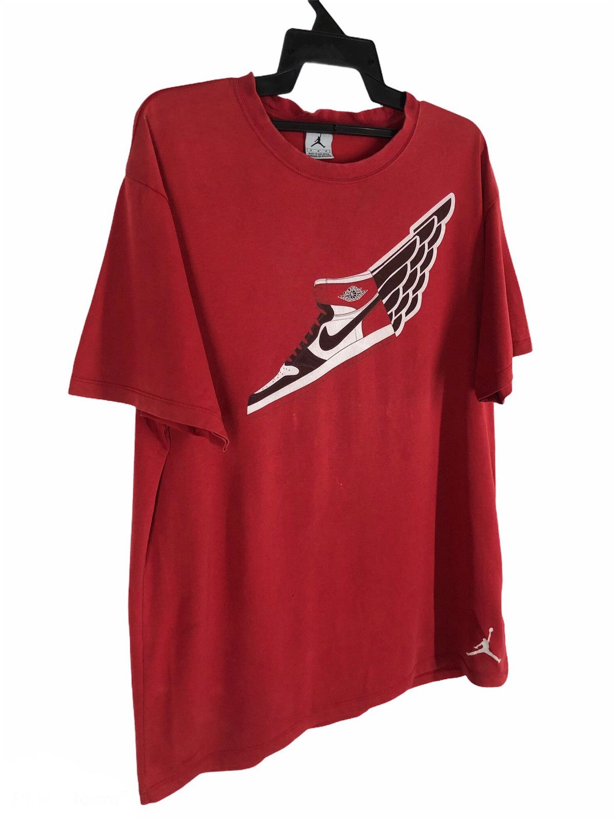 Jordan Brand × Nike × Vintage Vintage Nike air Jordan shoe wing big logo Size US M / EU 48-50 / 2 - 2 Thumbnail