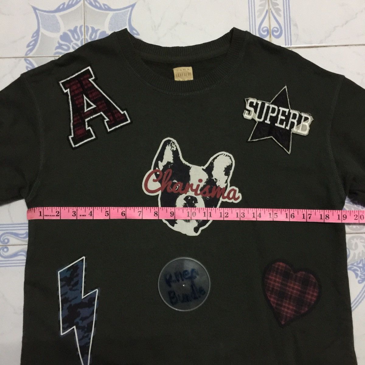 Japanese Brand Zara Sweatshirt ,Very Cool Design Size US S / EU 44-46 / 1 - 9 Thumbnail