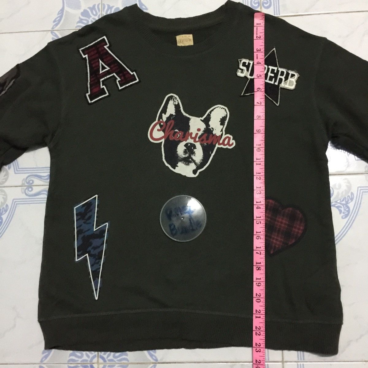 Japanese Brand Zara Sweatshirt ,Very Cool Design Size US S / EU 44-46 / 1 - 11 Thumbnail