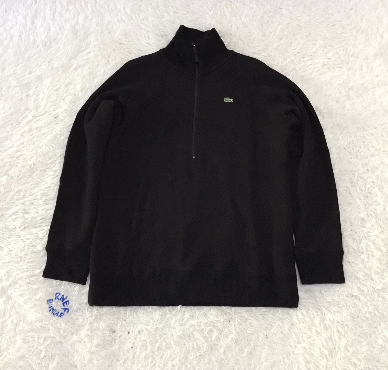 Japanese Brand Lacoste sweater jacket made in Japan Size US M / EU 48-50 / 2 - 1 Thumbnail