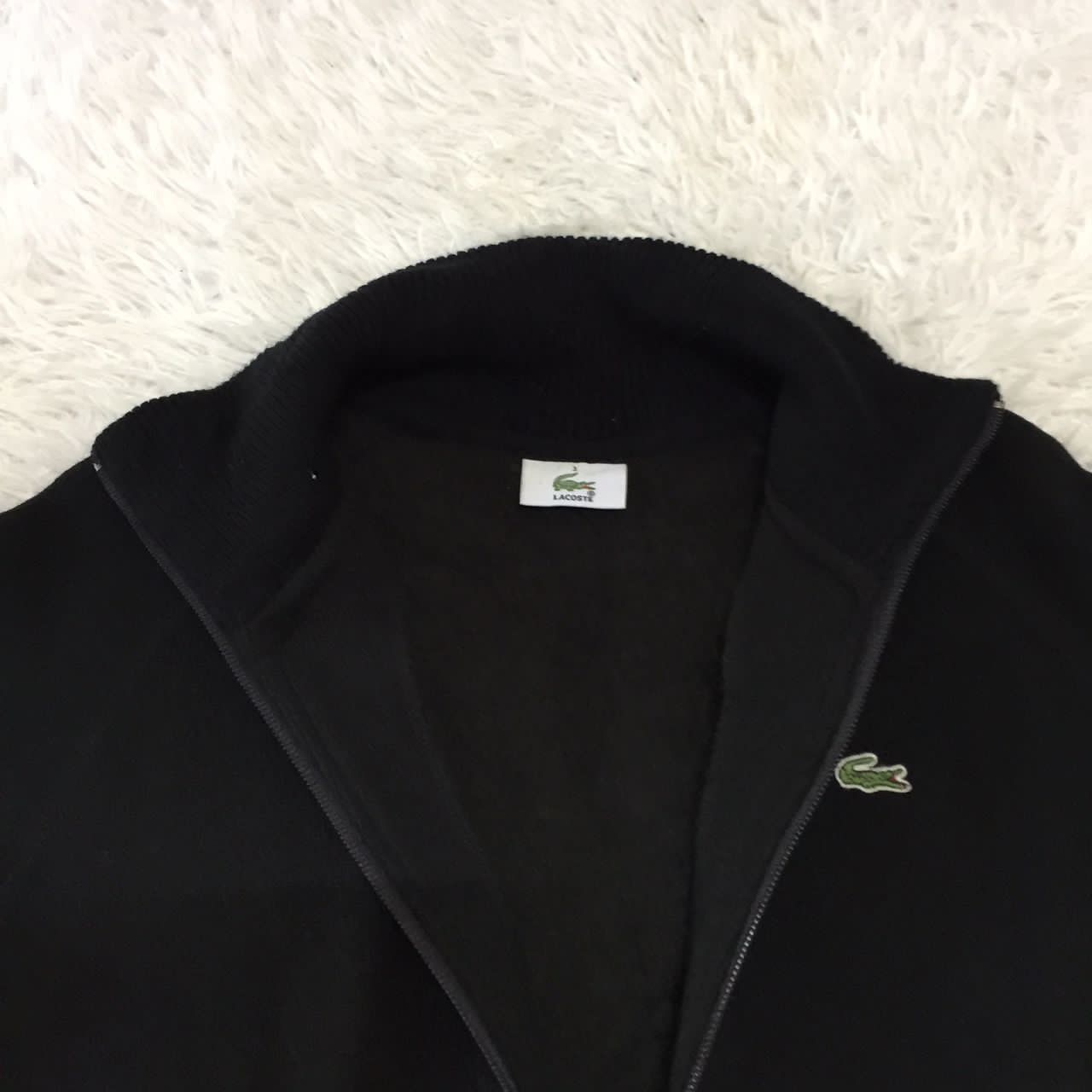Japanese Brand Lacoste sweater jacket made in Japan Size US M / EU 48-50 / 2 - 6 Thumbnail