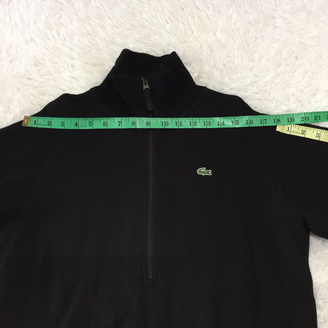 Japanese Brand Lacoste sweater jacket made in Japan Size US M / EU 48-50 / 2 - 4 Thumbnail