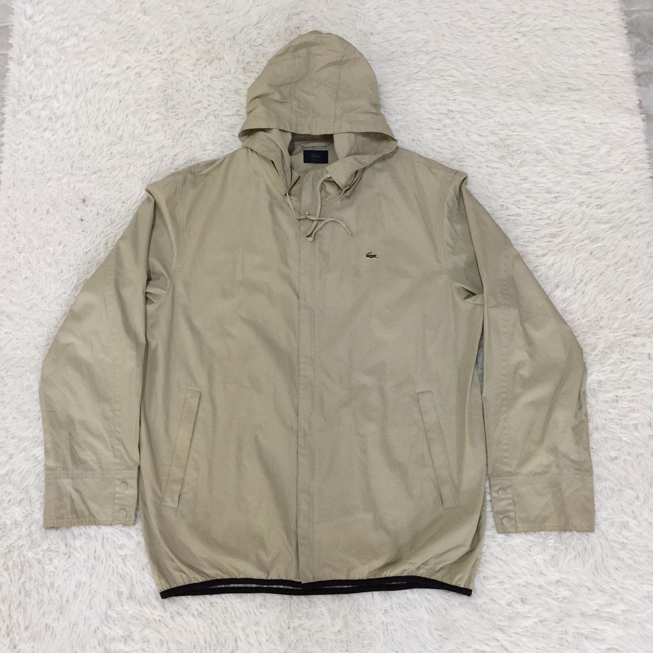 Japanese Brand Lacoste hoodie jacket made in Japan Size US L / EU 52-54 / 3 - 9 Thumbnail