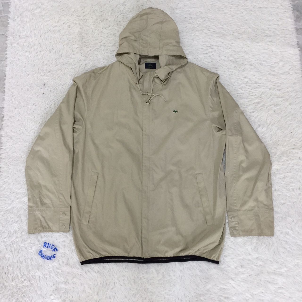 Japanese Brand Lacoste hoodie jacket made in Japan Size US L / EU 52-54 / 3 - 1 Thumbnail