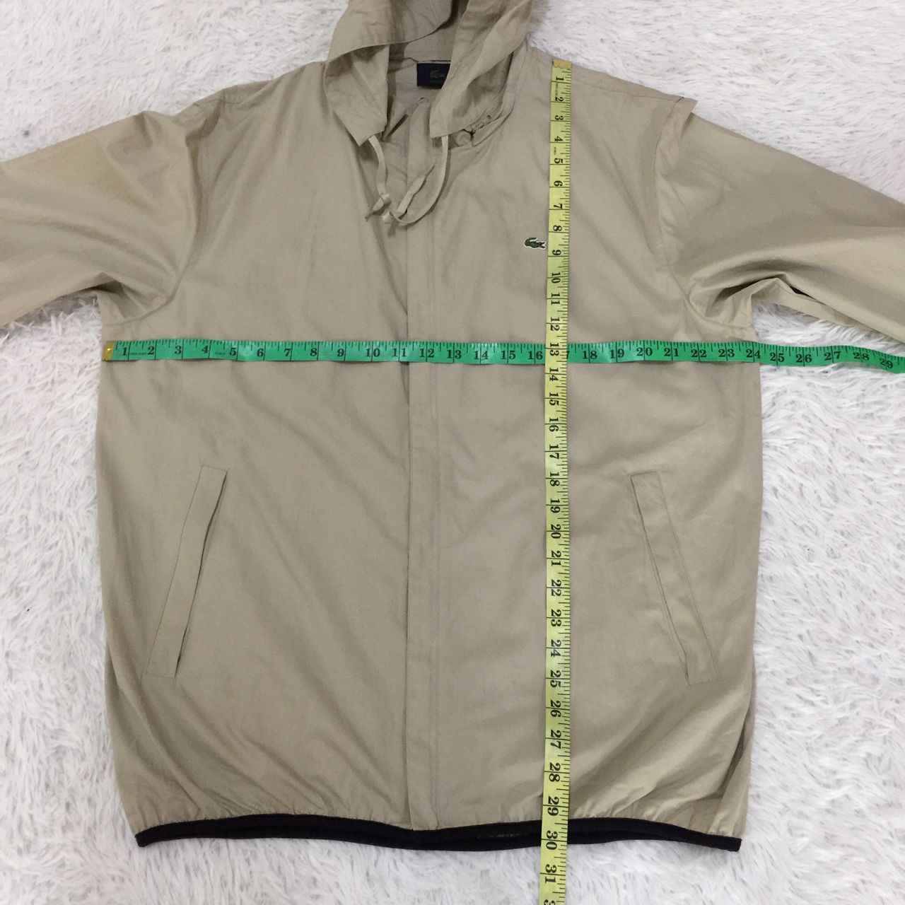 Japanese Brand Lacoste hoodie jacket made in Japan Size US L / EU 52-54 / 3 - 3 Thumbnail