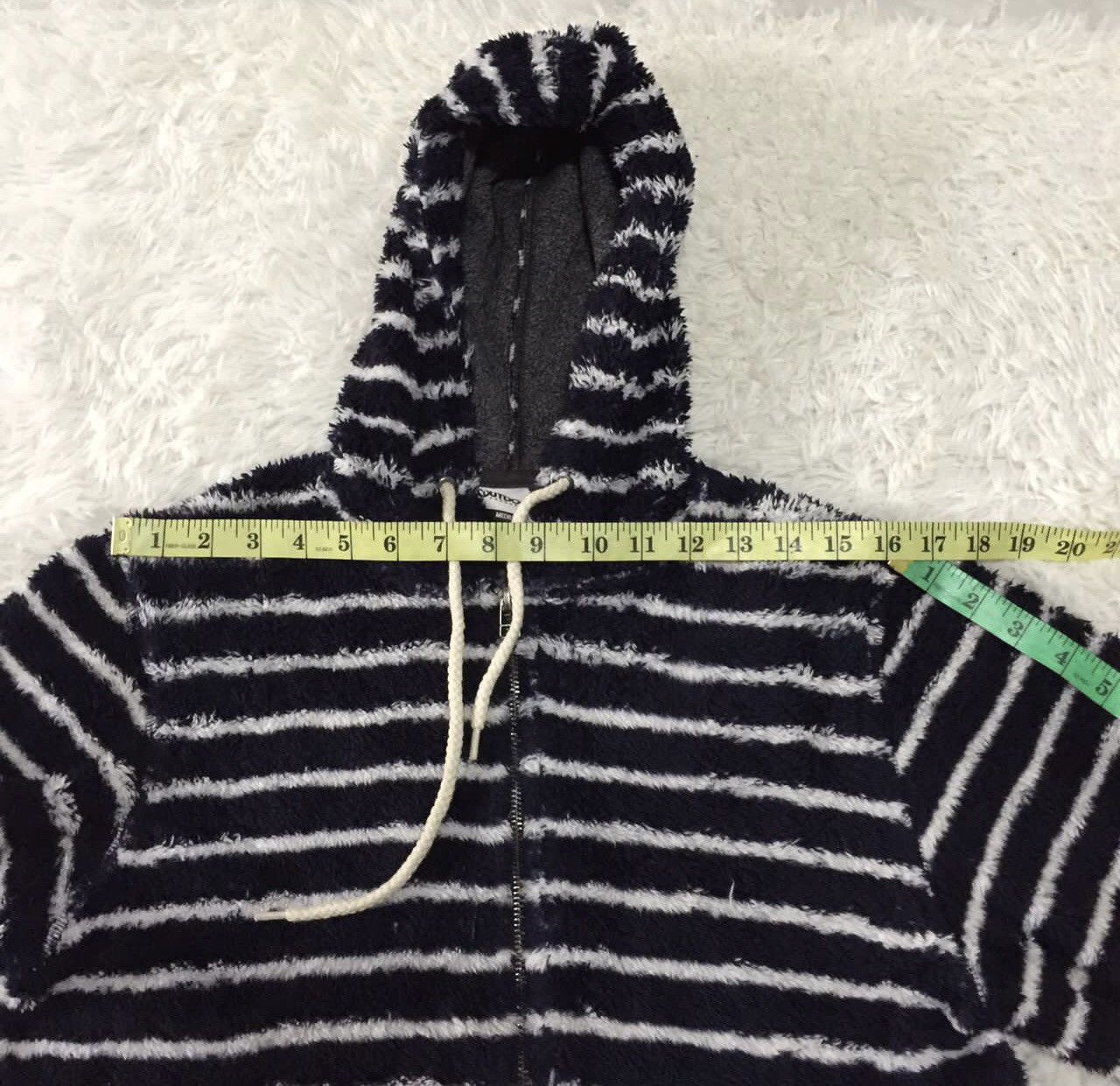 Japanese Brand Rare‼️Outdoor Fleece Hoodie Stripes Zipper jacket Size US M / EU 48-50 / 2 - 4 Thumbnail