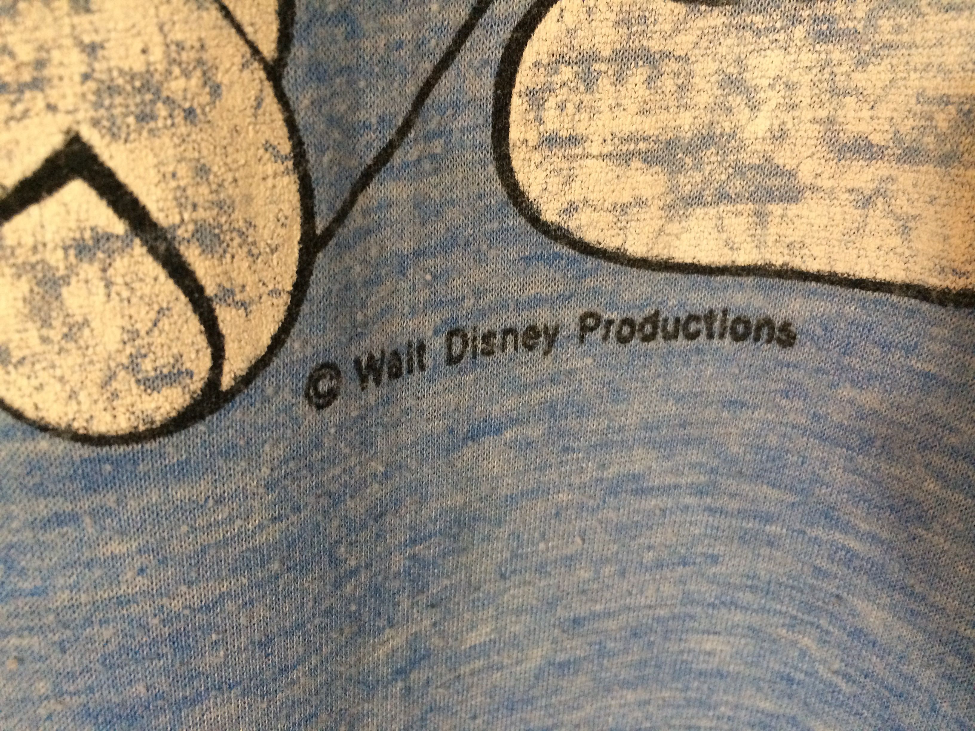 Disney × Mickey Mouse × Vintage Vintage Tee - not leather parka coat hoodie Size US M / EU 48-50 / 2 - 3 Thumbnail