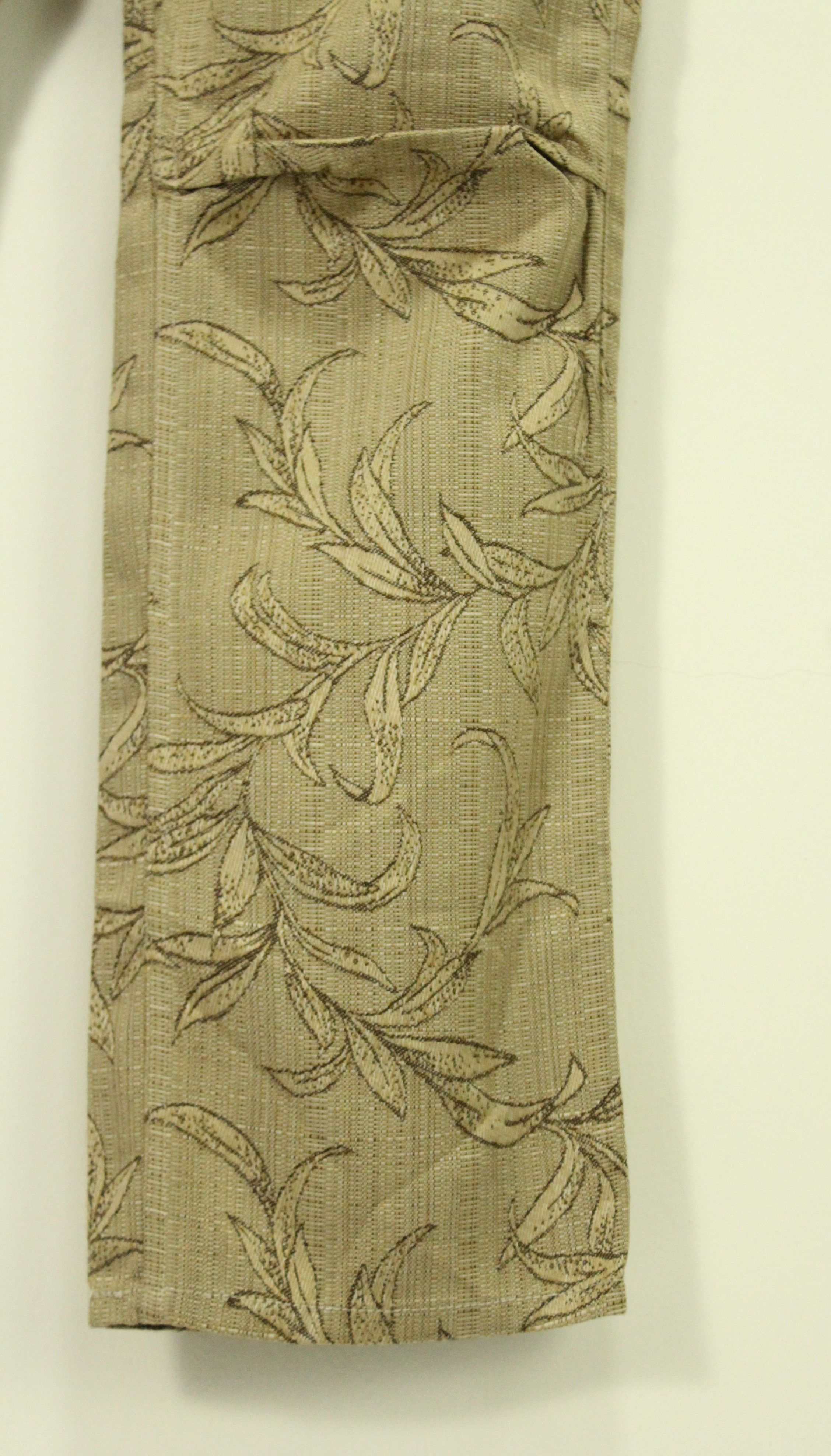 Japanese Brand Asymmetrical Zipper IS NESS Pants Floral Motif Size US 32 / EU 48 - 6 Thumbnail