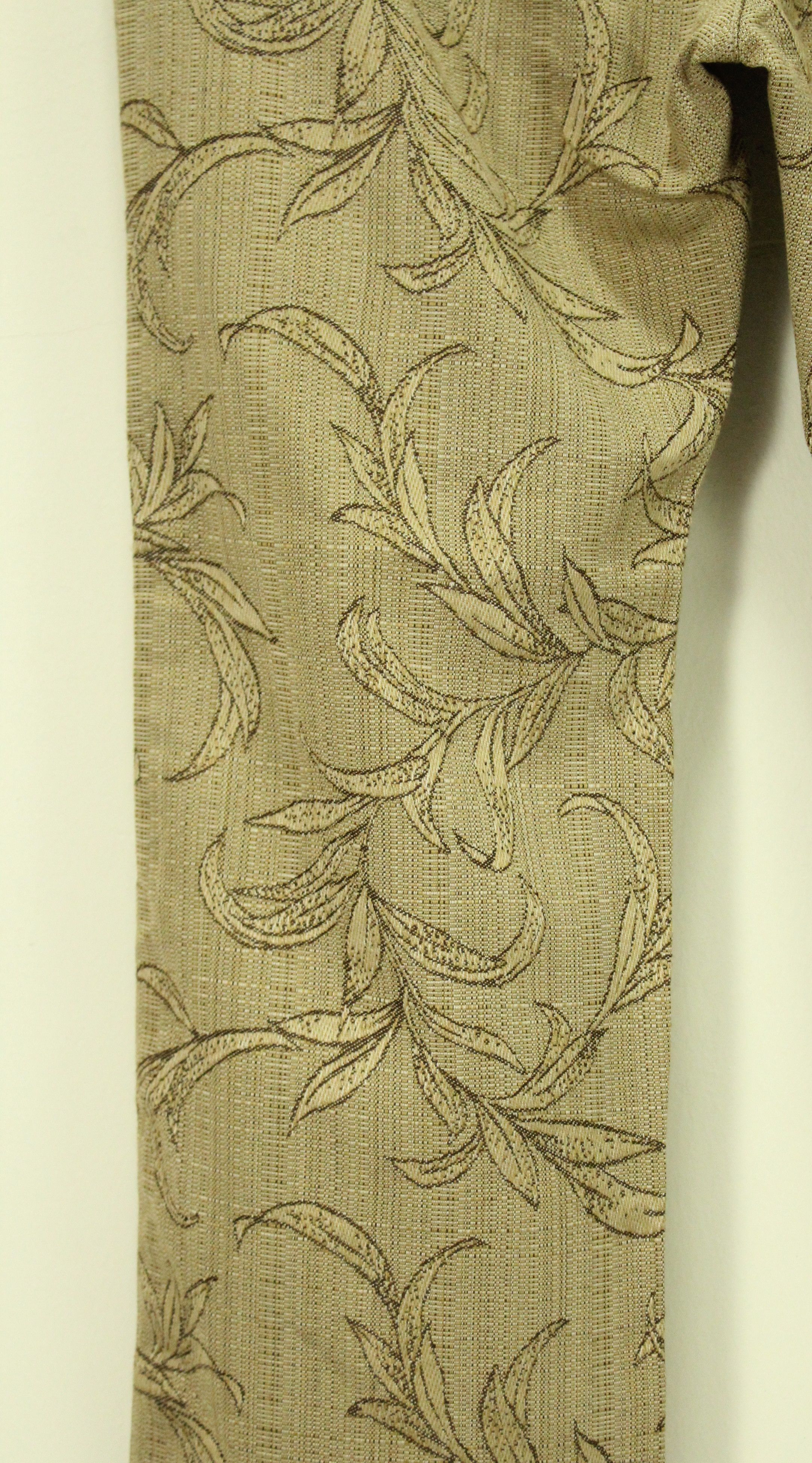 Japanese Brand Asymmetrical Zipper IS NESS Pants Floral Motif Size US 32 / EU 48 - 13 Thumbnail