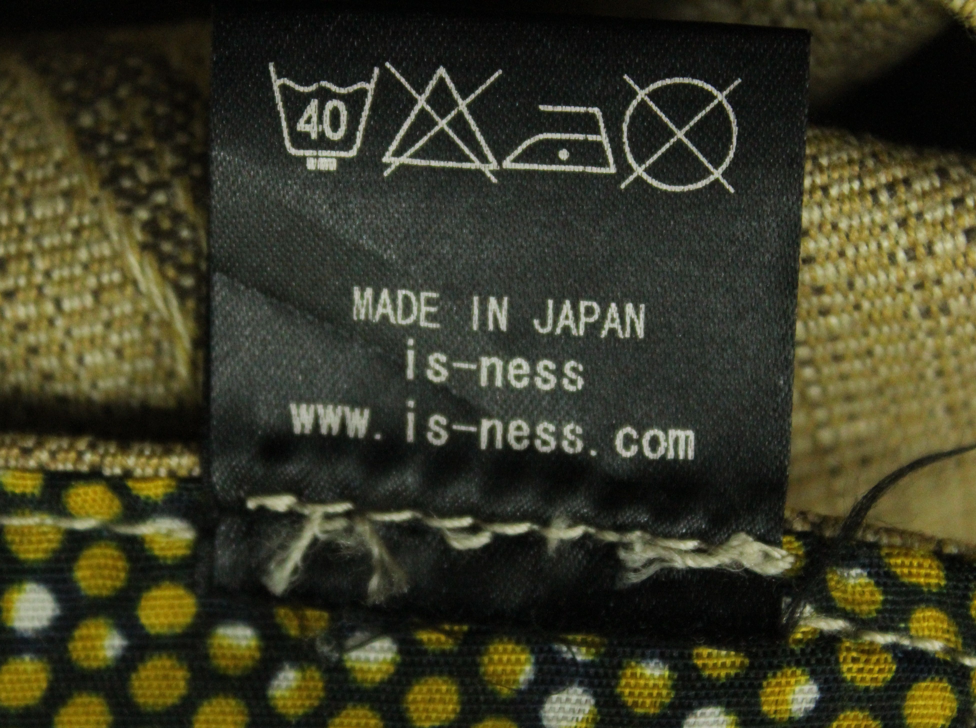 Japanese Brand Asymmetrical Zipper IS NESS Pants Floral Motif Size US 32 / EU 48 - 21 Thumbnail