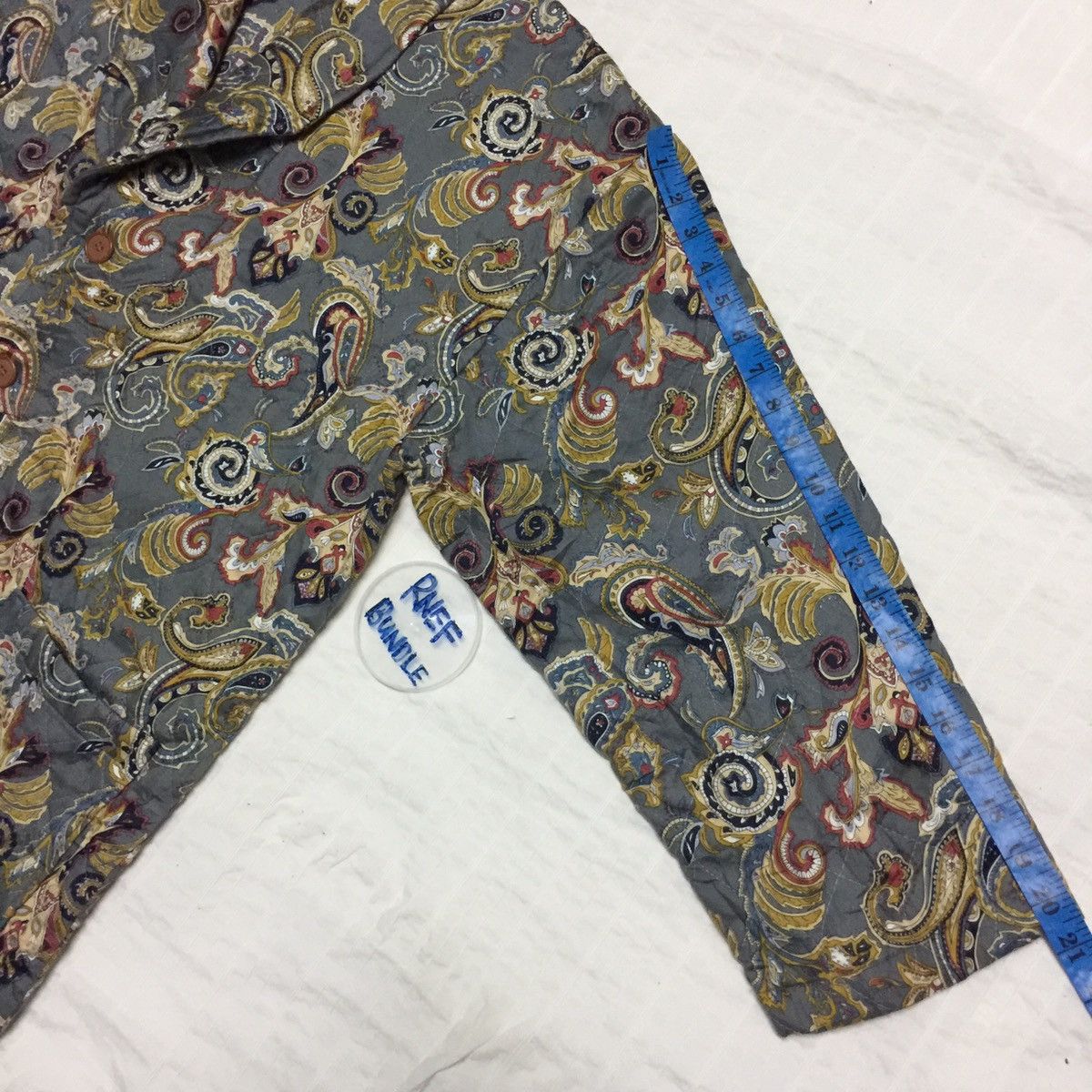 Japanese Brand Rare🔥 Japanese Parsley Design Padded Jacket Made in Japan Size US L / EU 52-54 / 3 - 16 Thumbnail