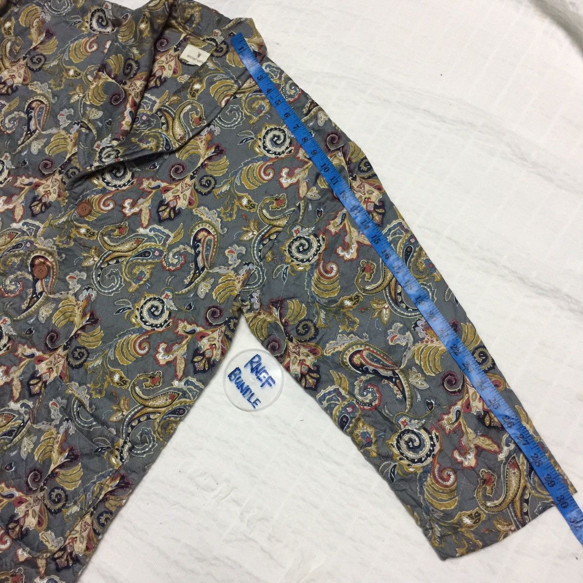 Japanese Brand Rare🔥 Japanese Parsley Design Padded Jacket Made in Japan Size US L / EU 52-54 / 3 - 15 Thumbnail