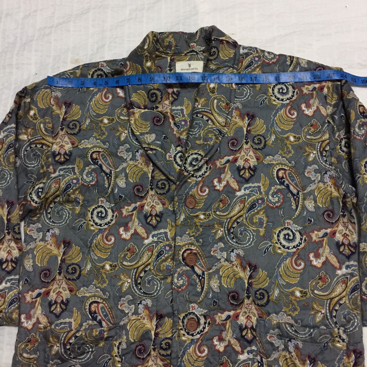 Japanese Brand Rare🔥 Japanese Parsley Design Padded Jacket Made in Japan Size US L / EU 52-54 / 3 - 13 Thumbnail
