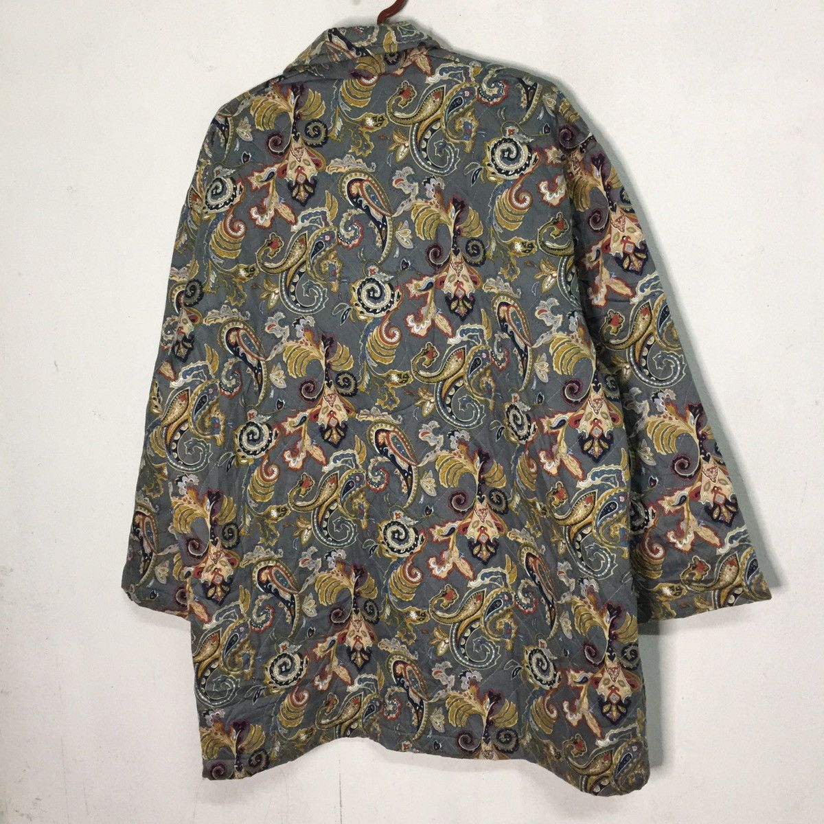 Japanese Brand Rare🔥 Japanese Parsley Design Padded Jacket Made in Japan Size US L / EU 52-54 / 3 - 6 Thumbnail