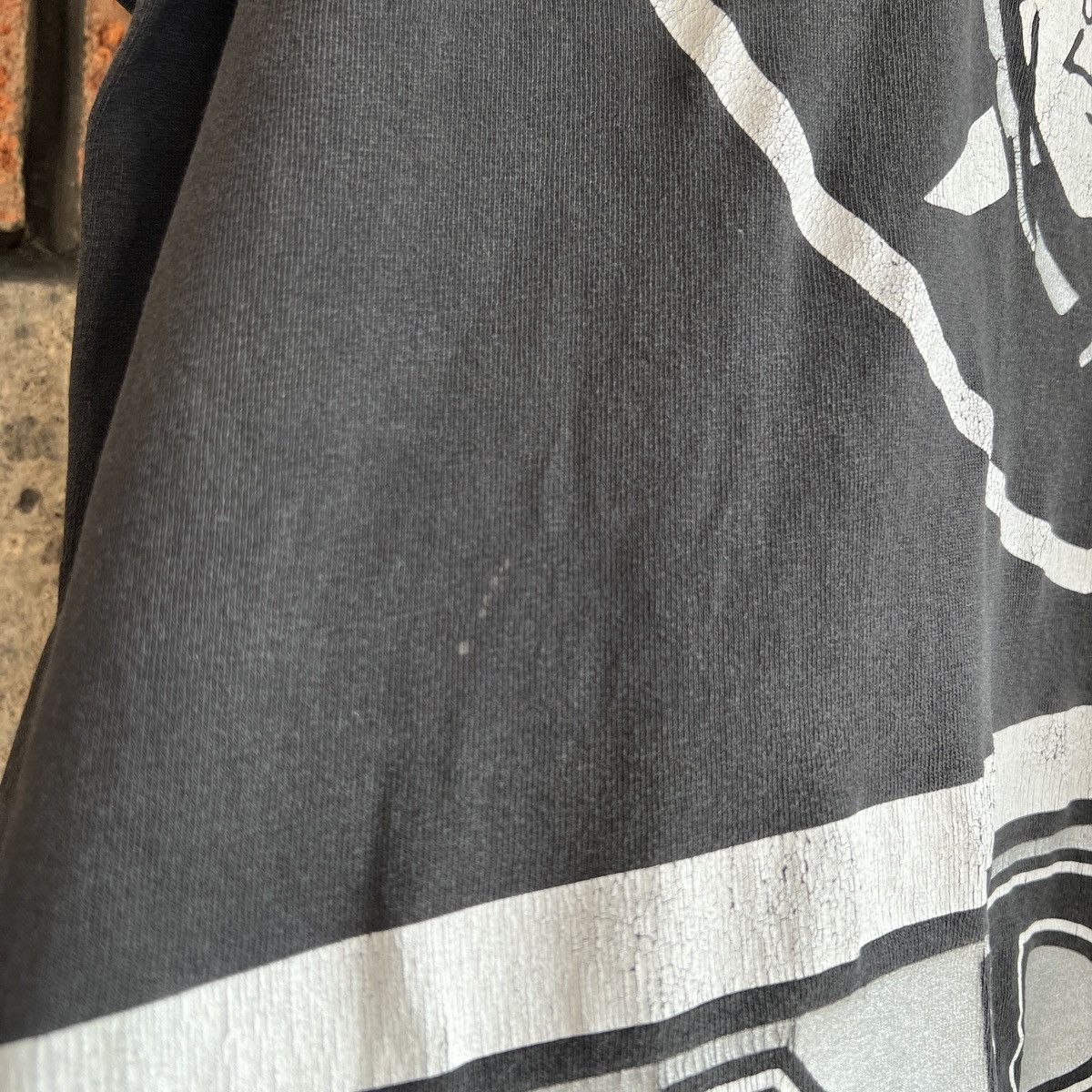 NFL VTG 1994 Raiders All Over Print Tee Shirt Silver & Black Size US XL / EU 56 / 4 - 8 Thumbnail