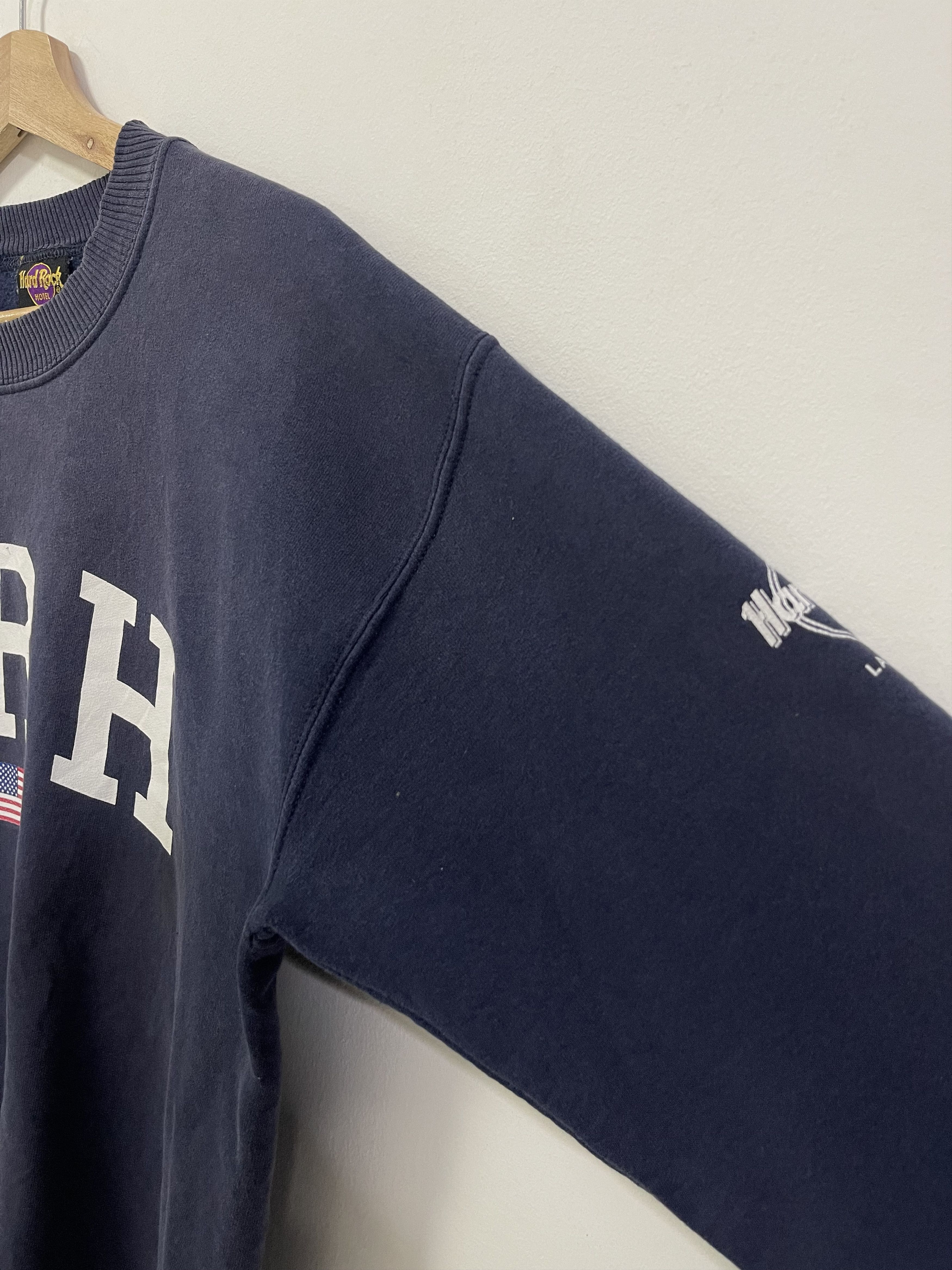 Hard Rock Cafe × Vintage Vintage Hard Rock Hotel Las Vegas Sun Faded Sweatshirt Size US S / EU 44-46 / 1 - 4 Thumbnail
