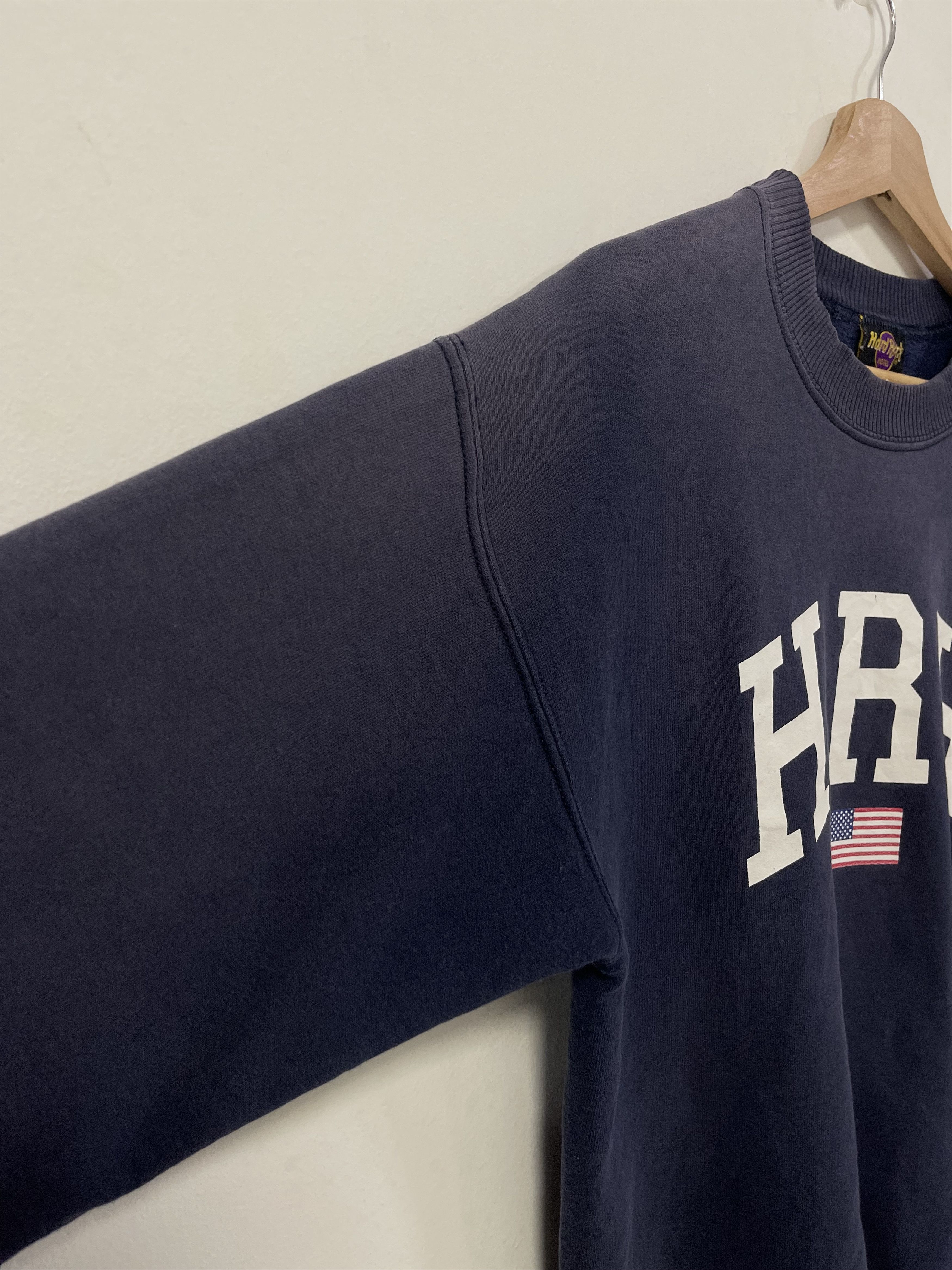 Hard Rock Cafe × Vintage Vintage Hard Rock Hotel Las Vegas Sun Faded Sweatshirt Size US S / EU 44-46 / 1 - 7 Thumbnail