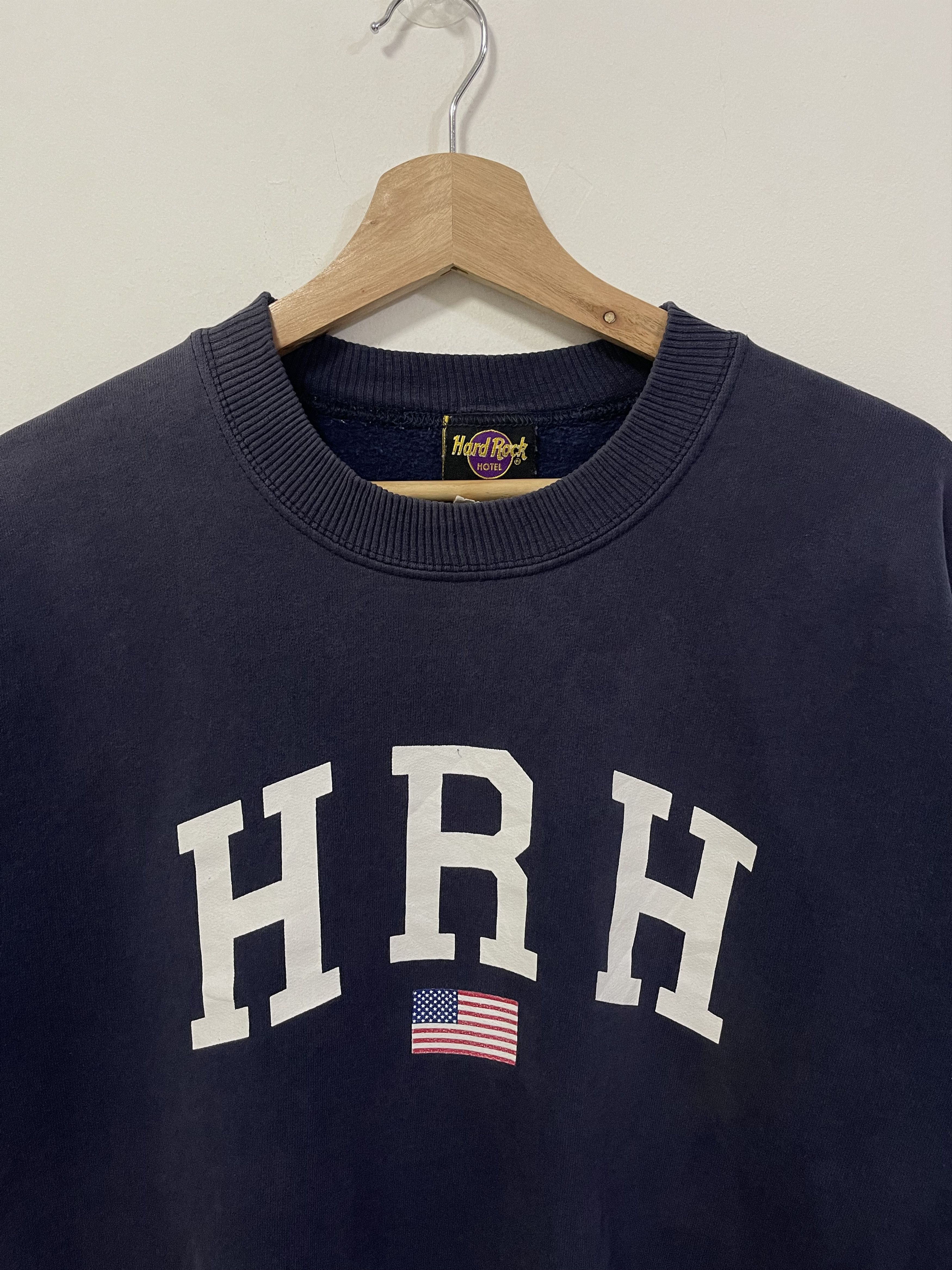 Hard Rock Cafe × Vintage Vintage Hard Rock Hotel Las Vegas Sun Faded Sweatshirt Size US S / EU 44-46 / 1 - 2 Thumbnail