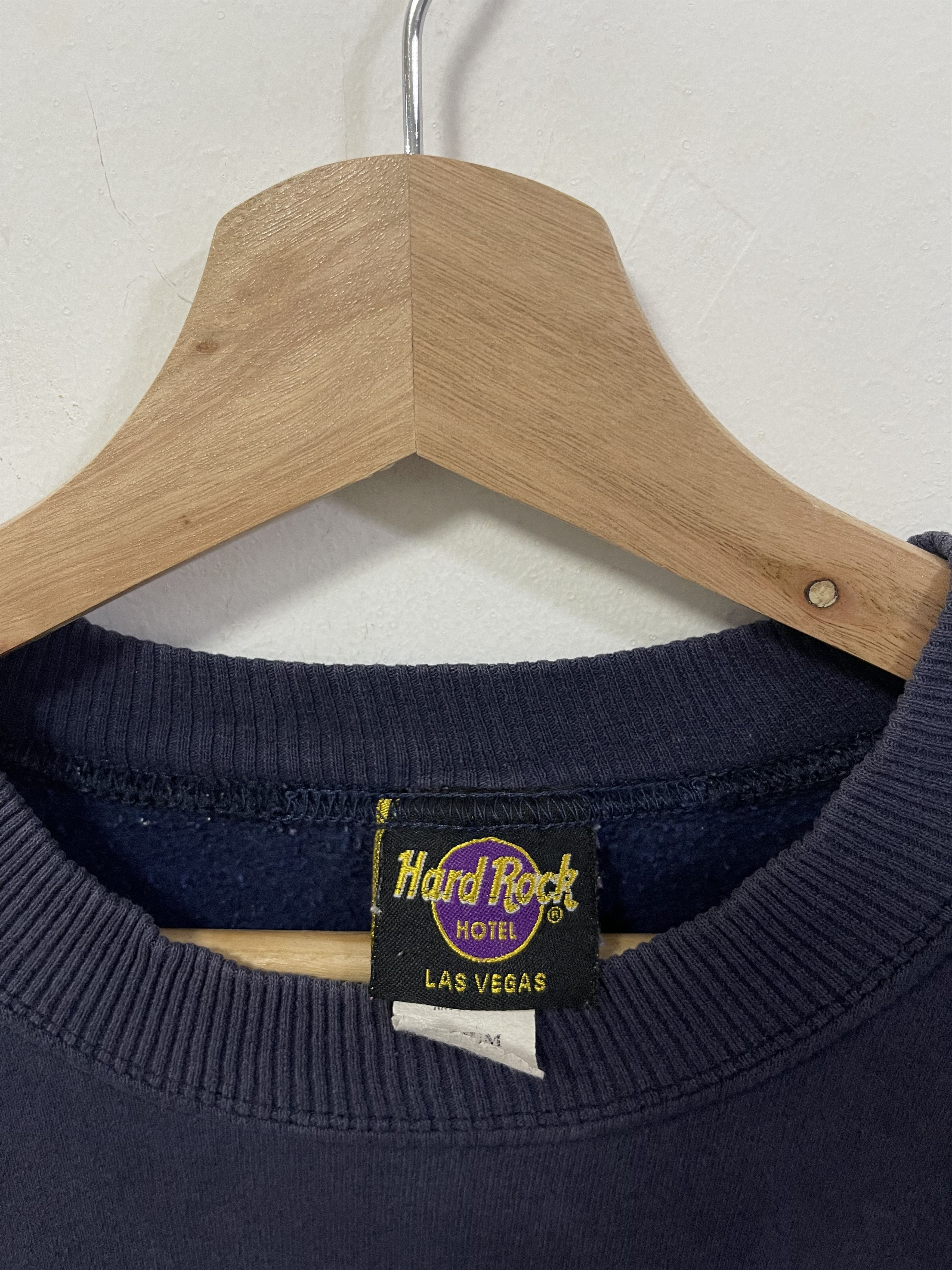 Hard Rock Cafe × Vintage Vintage Hard Rock Hotel Las Vegas Sun Faded Sweatshirt Size US S / EU 44-46 / 1 - 12 Thumbnail