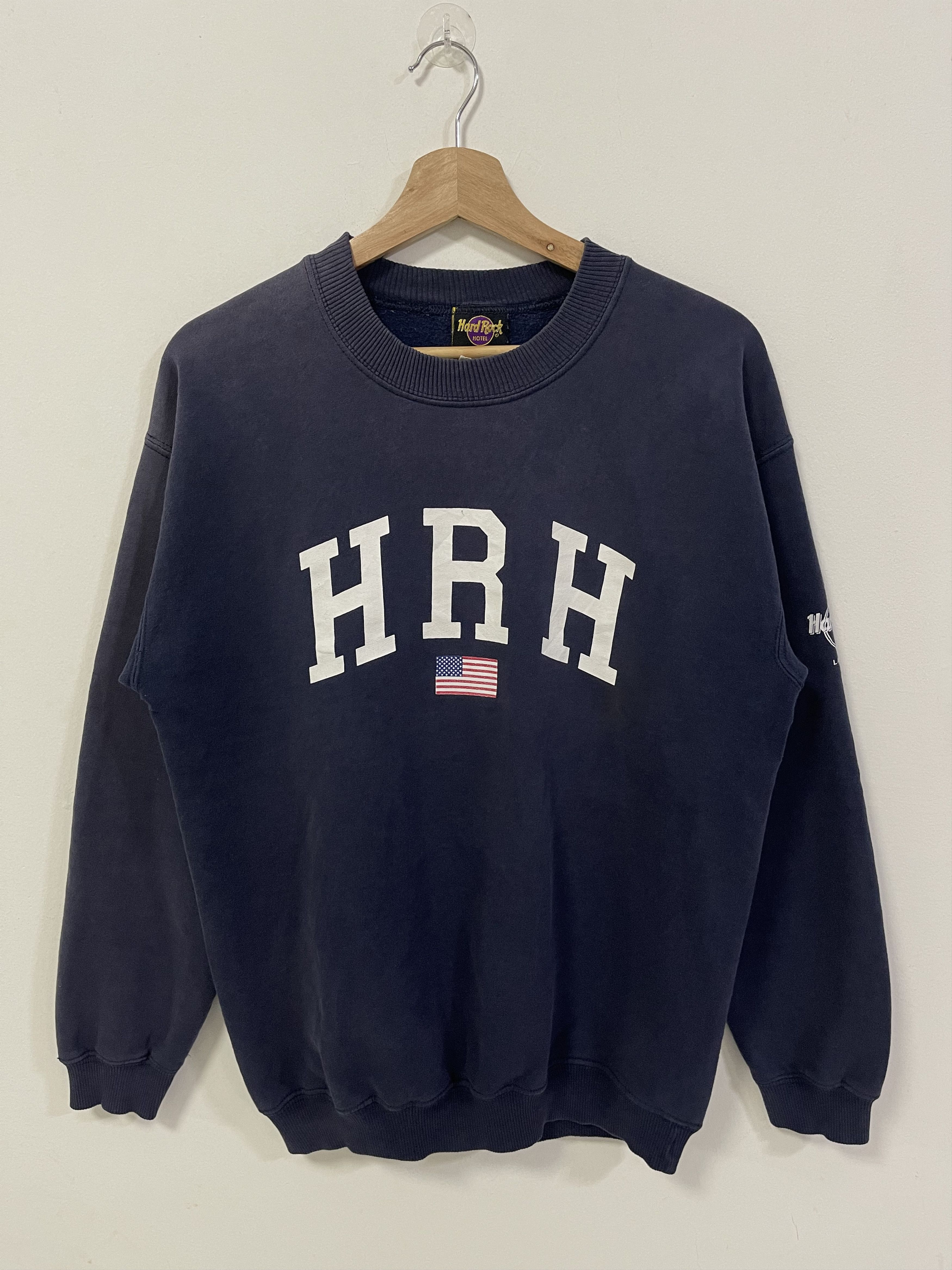 Hard Rock Cafe × Vintage Vintage Hard Rock Hotel Las Vegas Sun Faded Sweatshirt Size US S / EU 44-46 / 1 - 1 Thumbnail