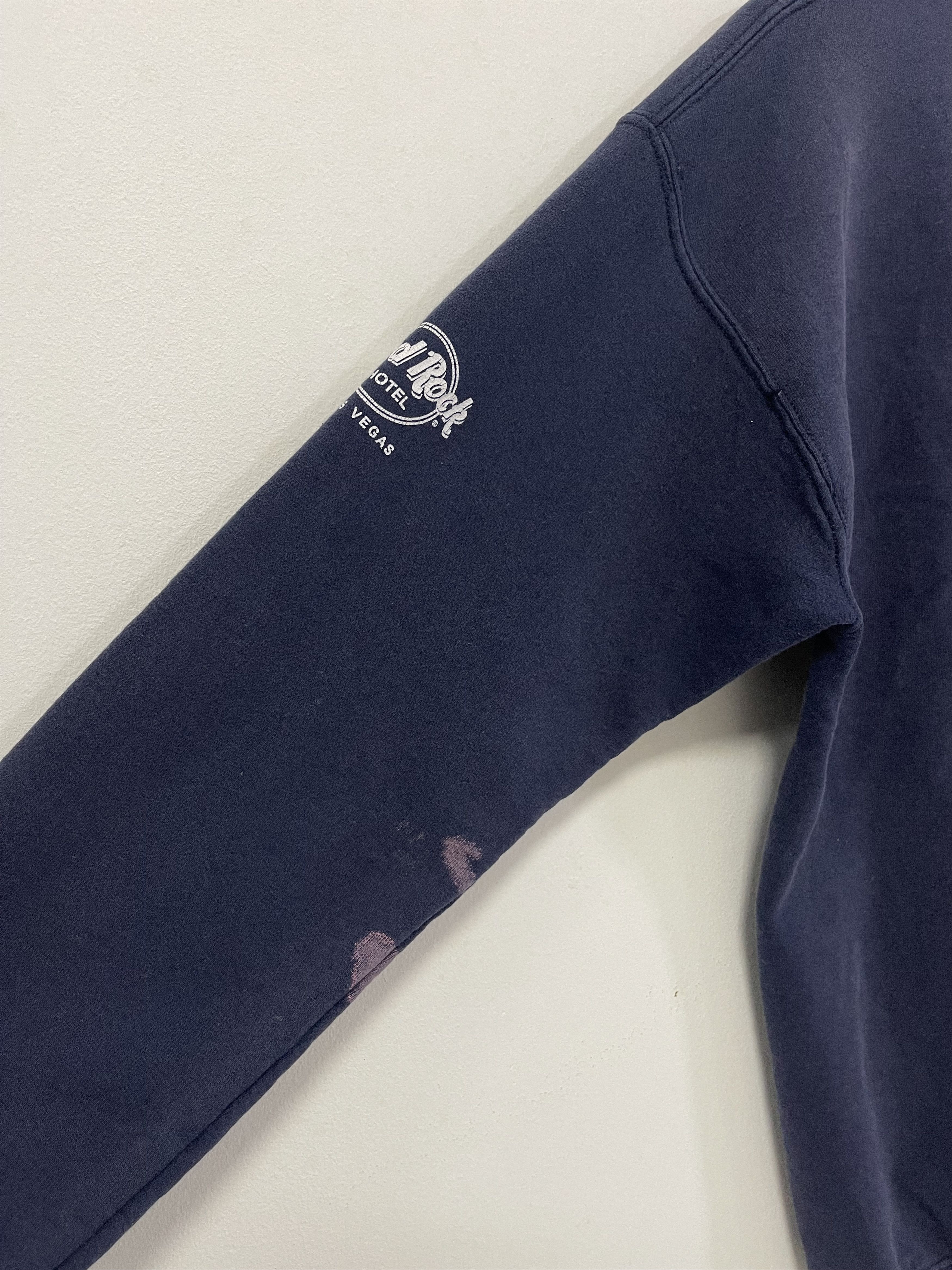 Hard Rock Cafe × Vintage Vintage Hard Rock Hotel Las Vegas Sun Faded Sweatshirt Size US S / EU 44-46 / 1 - 11 Thumbnail