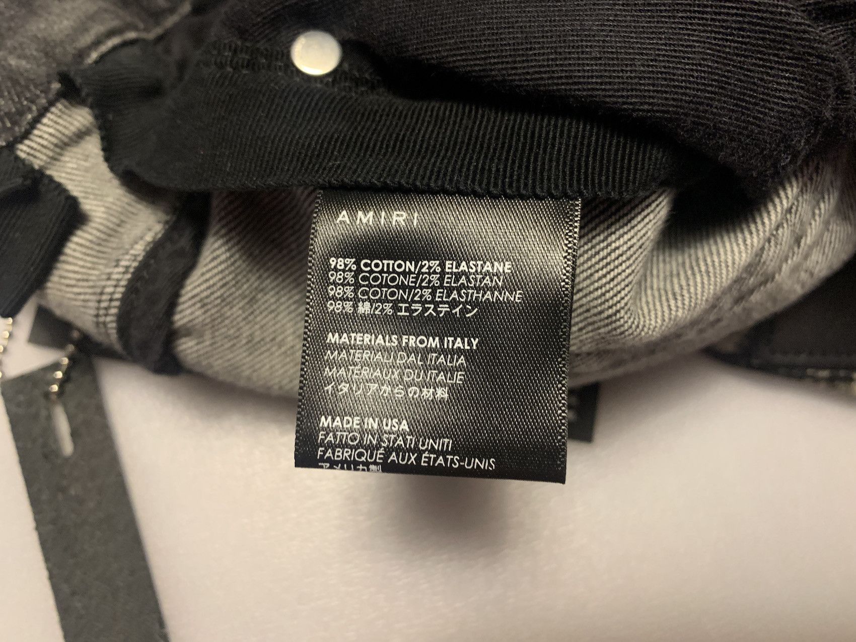 Amiri FW'19 Jean Distressed Snake Print Size US 30 / EU 46 - 5 Thumbnail