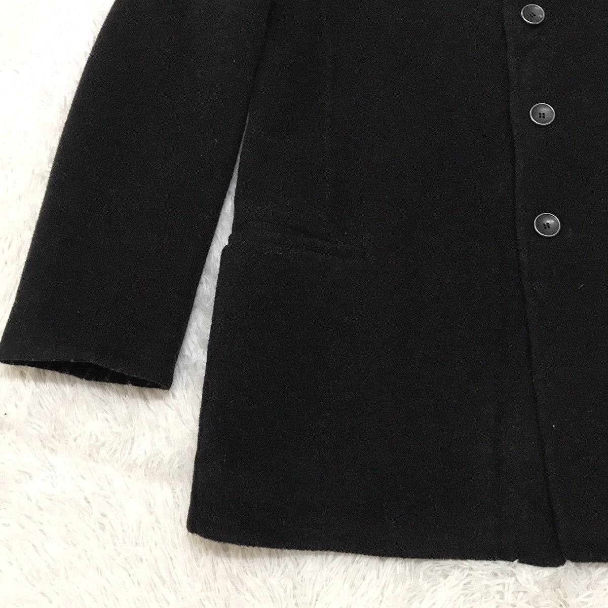 Armani ARMANI Collezioni Wool & Nylon Mid Jacket Made in Italy Size US L / EU 52-54 / 3 - 5 Thumbnail