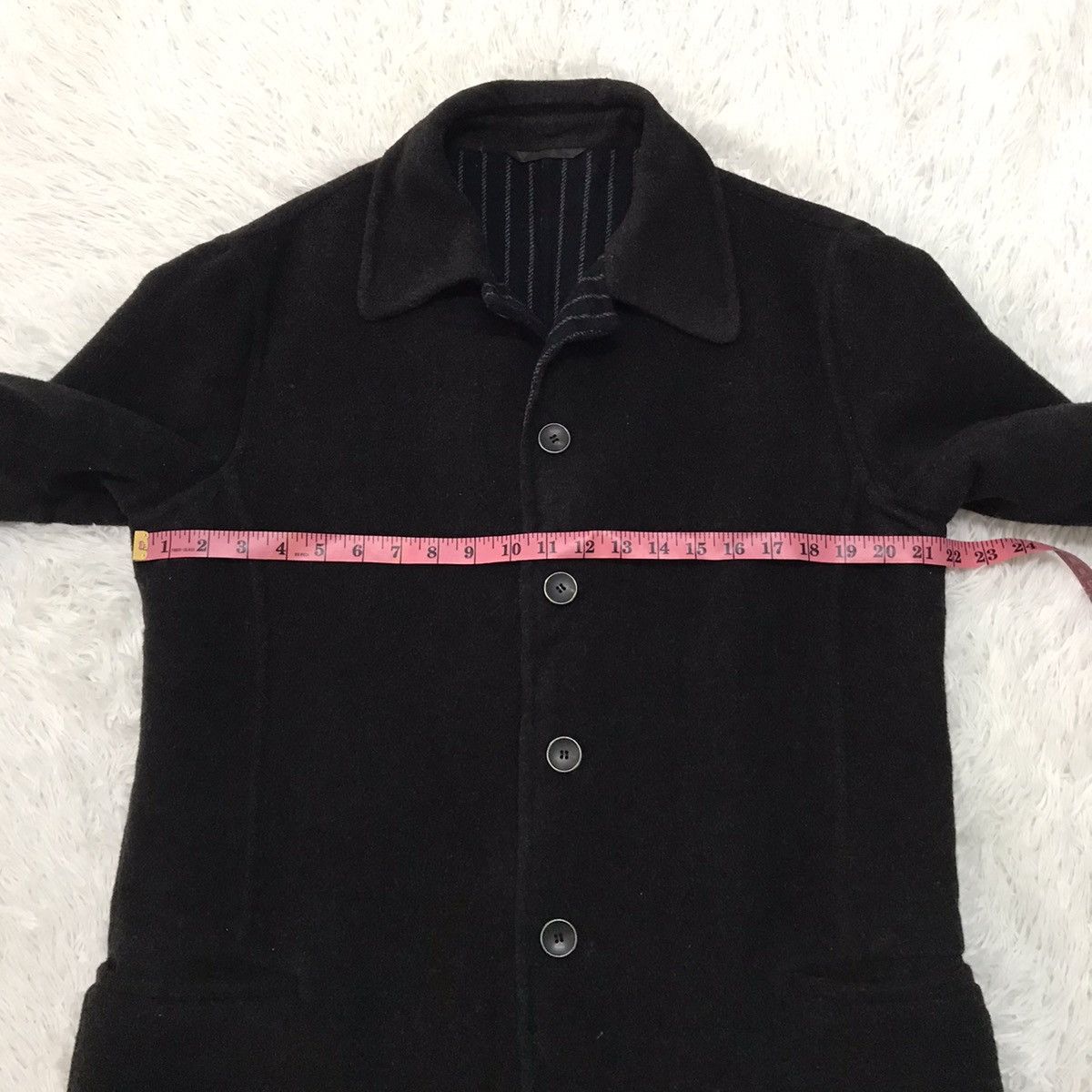 Armani ARMANI Collezioni Wool & Nylon Mid Jacket Made in Italy Size US L / EU 52-54 / 3 - 19 Thumbnail