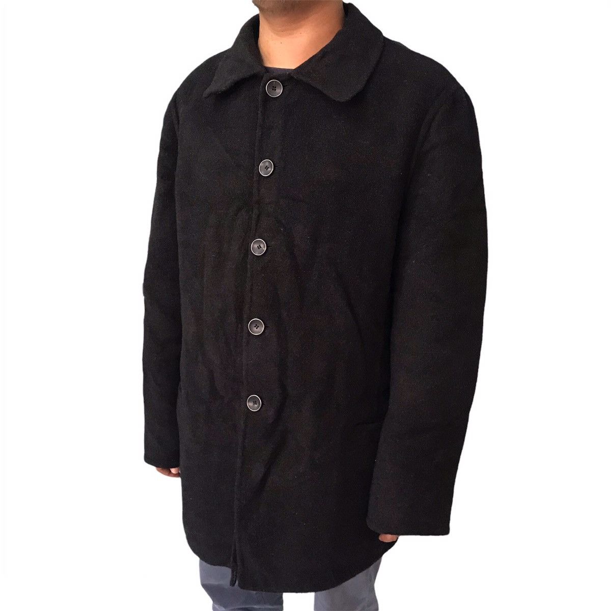Armani ARMANI Collezioni Wool & Nylon Mid Jacket Made in Italy Size US L / EU 52-54 / 3 - 23 Thumbnail