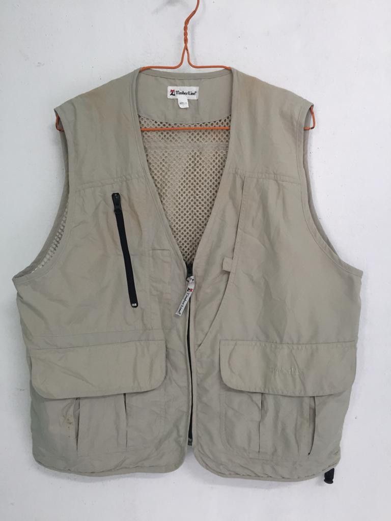 Japanese Brand Timber Line Vest Multi Pocket Function Size US L / EU 52-54 / 3 - 1 Thumbnail