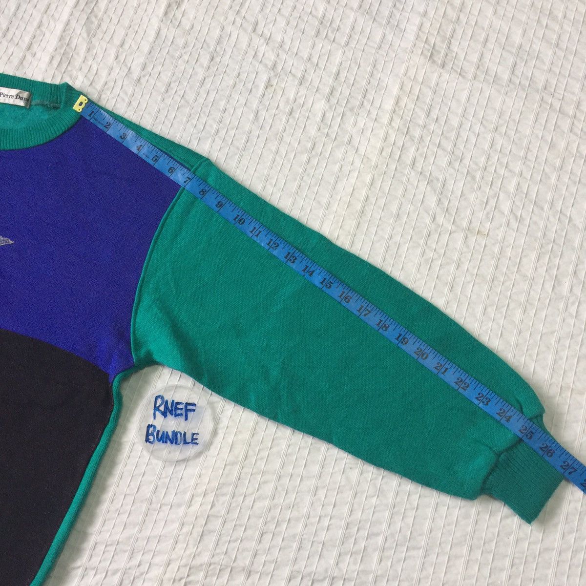 Japanese Brand Pierre dune rare style Embroidered logo sweater/sweatshirt Size US L / EU 52-54 / 3 - 16 Thumbnail