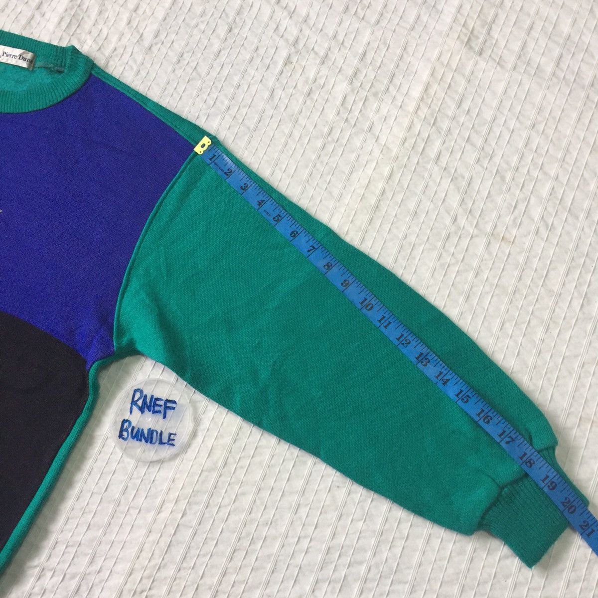 Japanese Brand Pierre dune rare style Embroidered logo sweater/sweatshirt Size US L / EU 52-54 / 3 - 17 Thumbnail