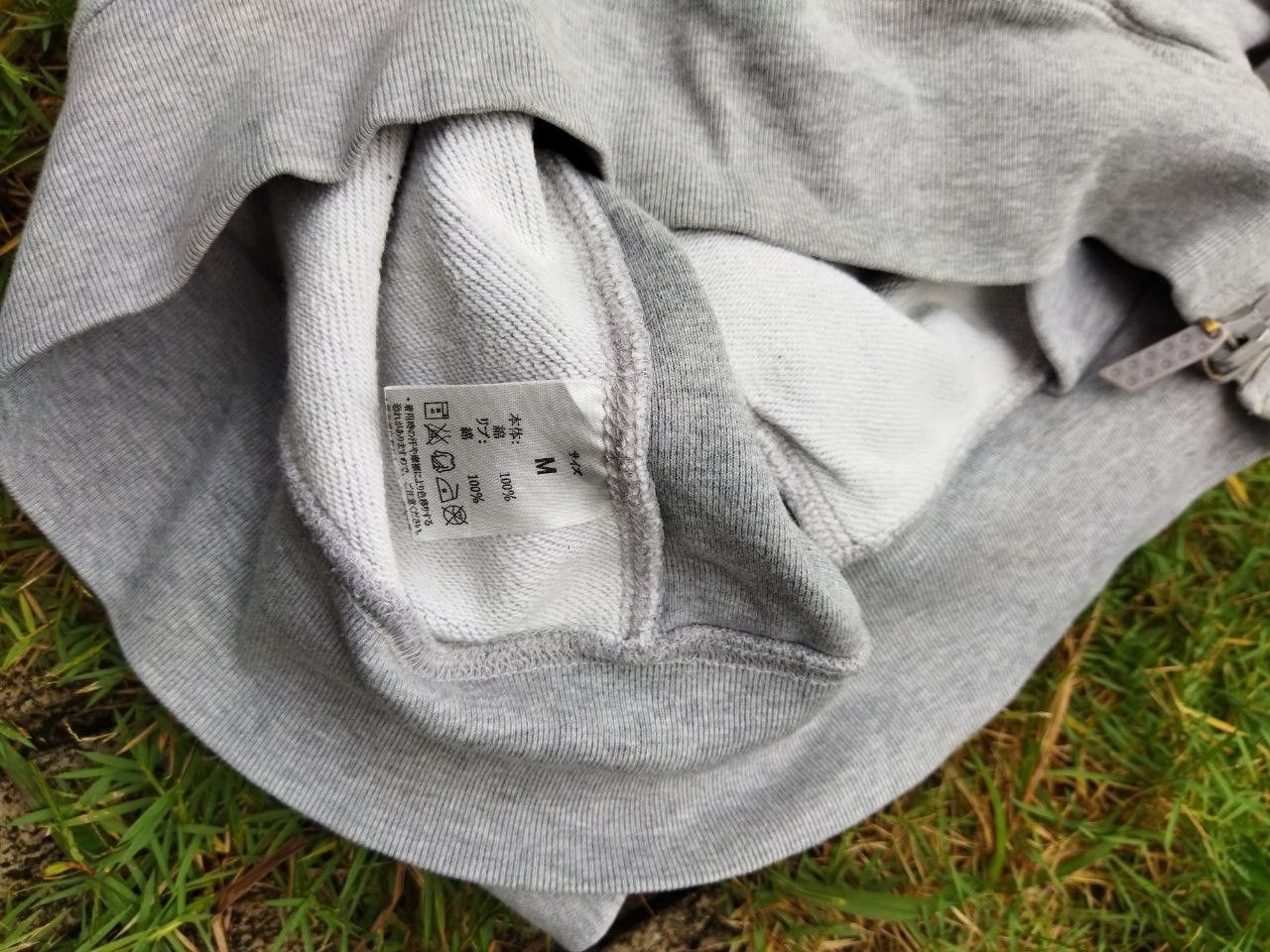 Japanese Brand 1PIU1UGUALE3 Number Nine Full Zip Hoodie Size US M / EU 48-50 / 2 - 8 Thumbnail