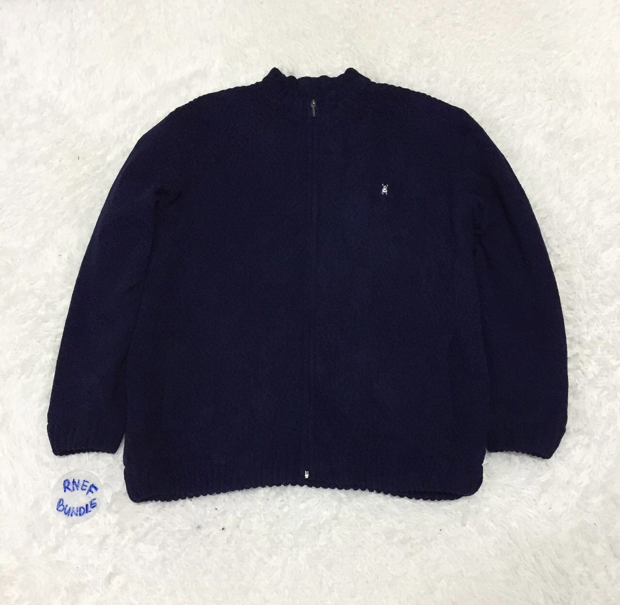 Japanese Brand Macbeth Jeans Company Zipper Sweater Jacket Size US L / EU 52-54 / 3 - 1 Thumbnail