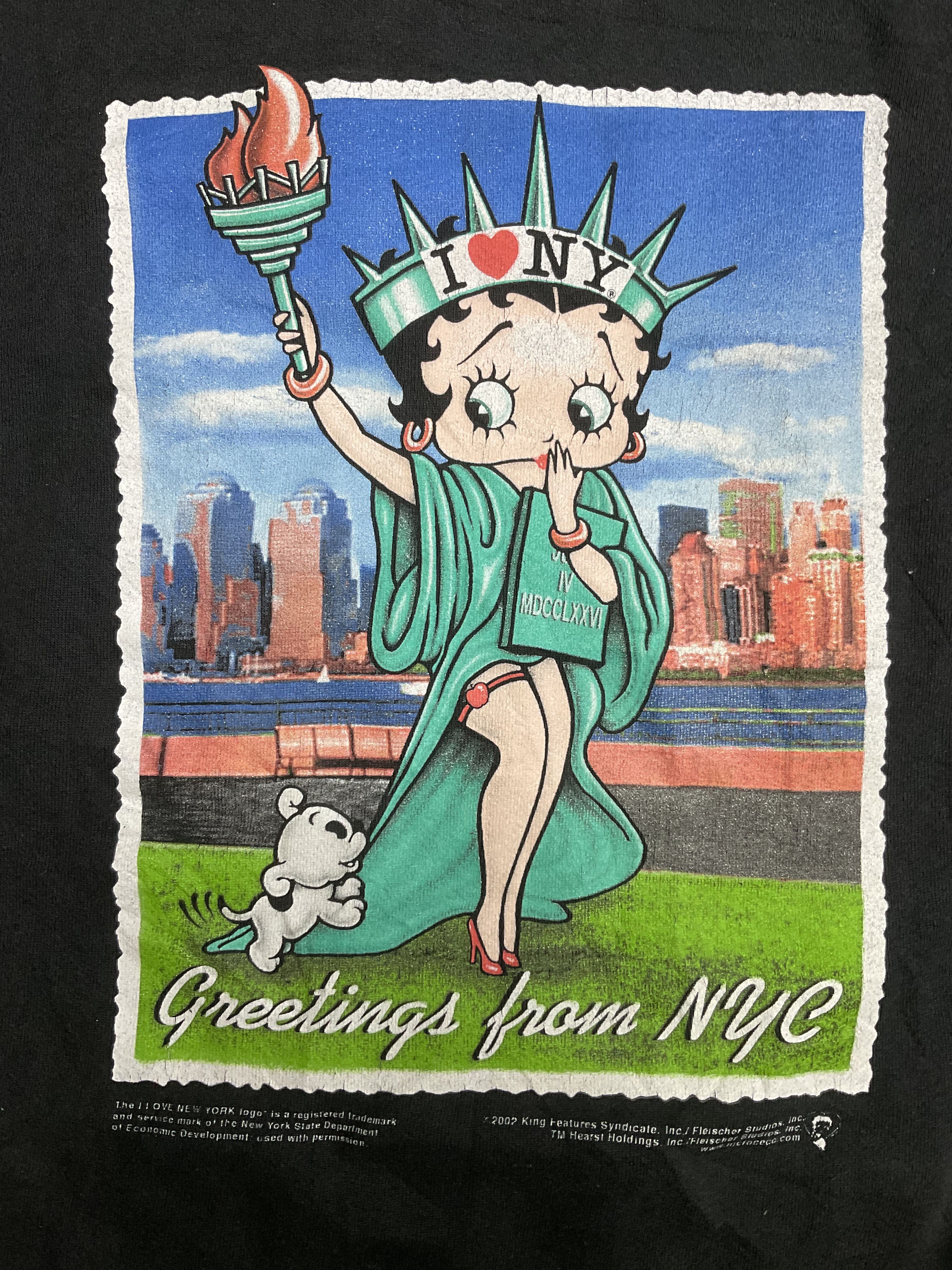 Cartoon Network Vintage Betty Boop Sweatshirt Parody Statue of Liberty Size US M / EU 48-50 / 2 - 3 Thumbnail