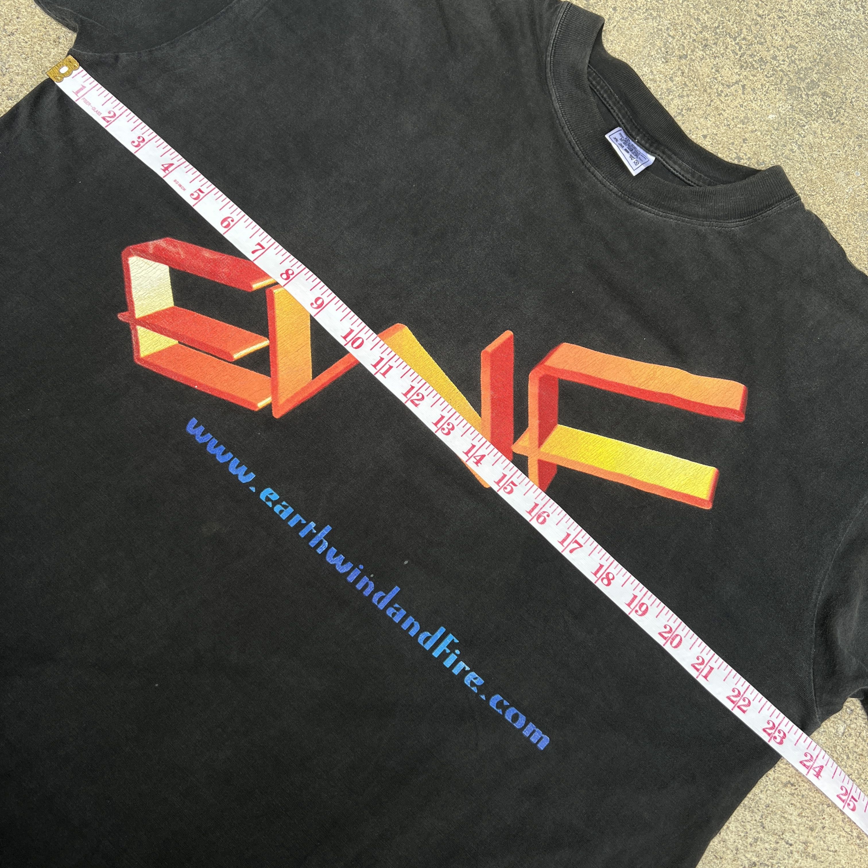 Band Tees × Rap Tees × Vintage Vintage Earth Wind Fire Tee XL Faded R&B Soul Funk Size US XL / EU 56 / 4 - 7 Thumbnail